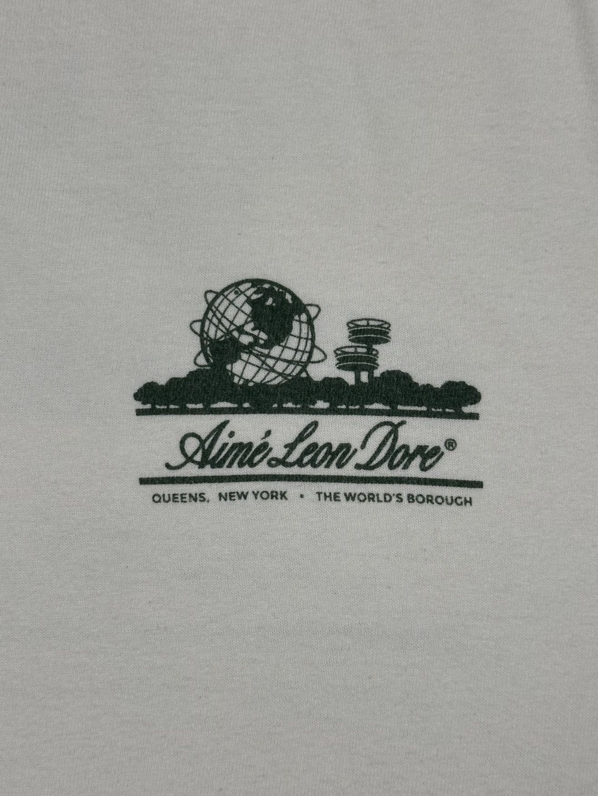Aime Leon Dore Aime Leon Dore Unisphere Logo T-Shirt White Size US L / EU 52-54 / 3 - 4 Thumbnail