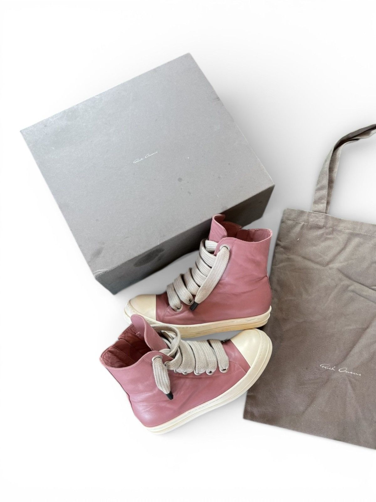 Rick Owens Rick Owens Thulian Pearl Jumbo Lace (Black Tip) Size US 11.5 / EU 44-45 - 1 Thumbnail