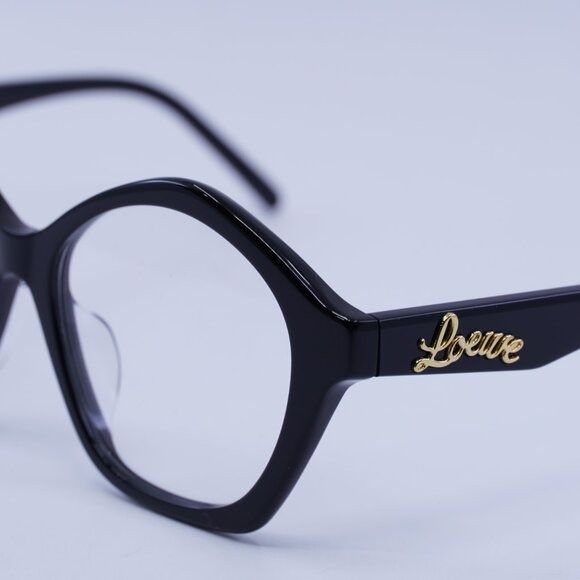 Loewe 🕶️ New Loewe LW50053F 001 Eyeglasses - Shiny Black Frame Size ONE SIZE - 8 Thumbnail