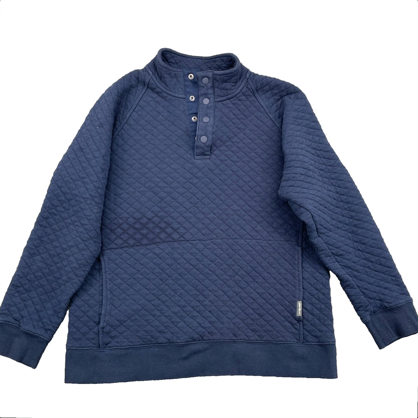 Eddie Bauer Eddie Bauer 1/4 Snap Pullover Men Med Navy Outdoor Old Money Prep Shirt Size US M / EU 48-50 / 2 - 2 Thumbnail