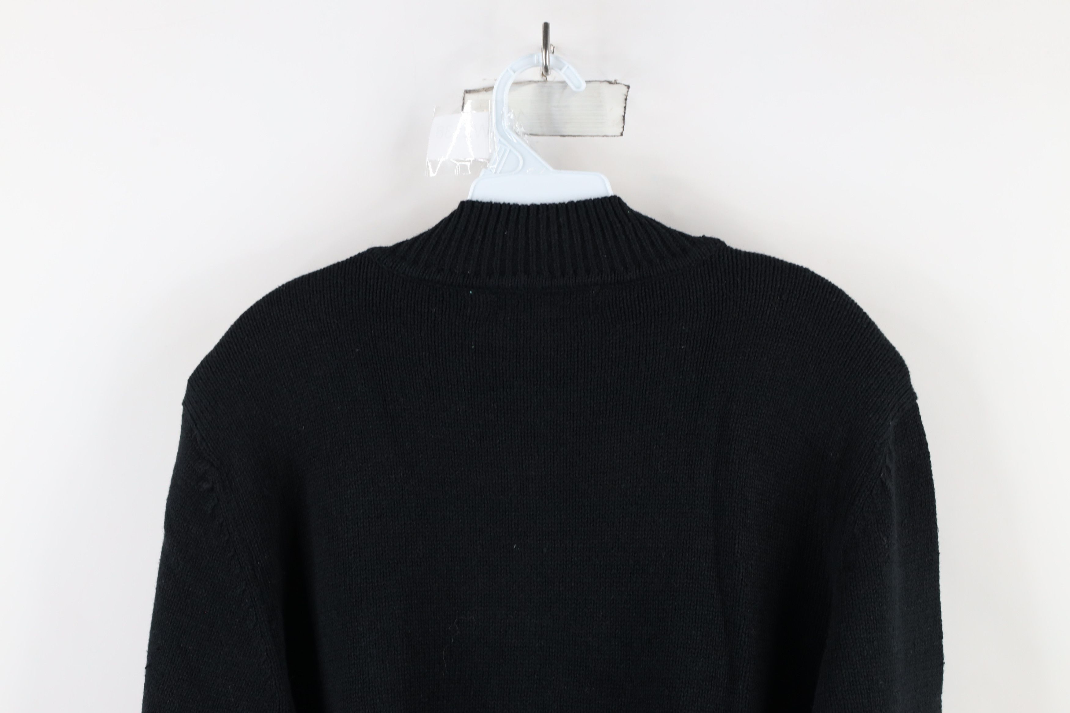 Vintage Deadstock Vintage 90s Birds Sequin Full Zip Cardigan Sweater Size XXL / US 16-18 / IT 52-54 - 14 Thumbnail