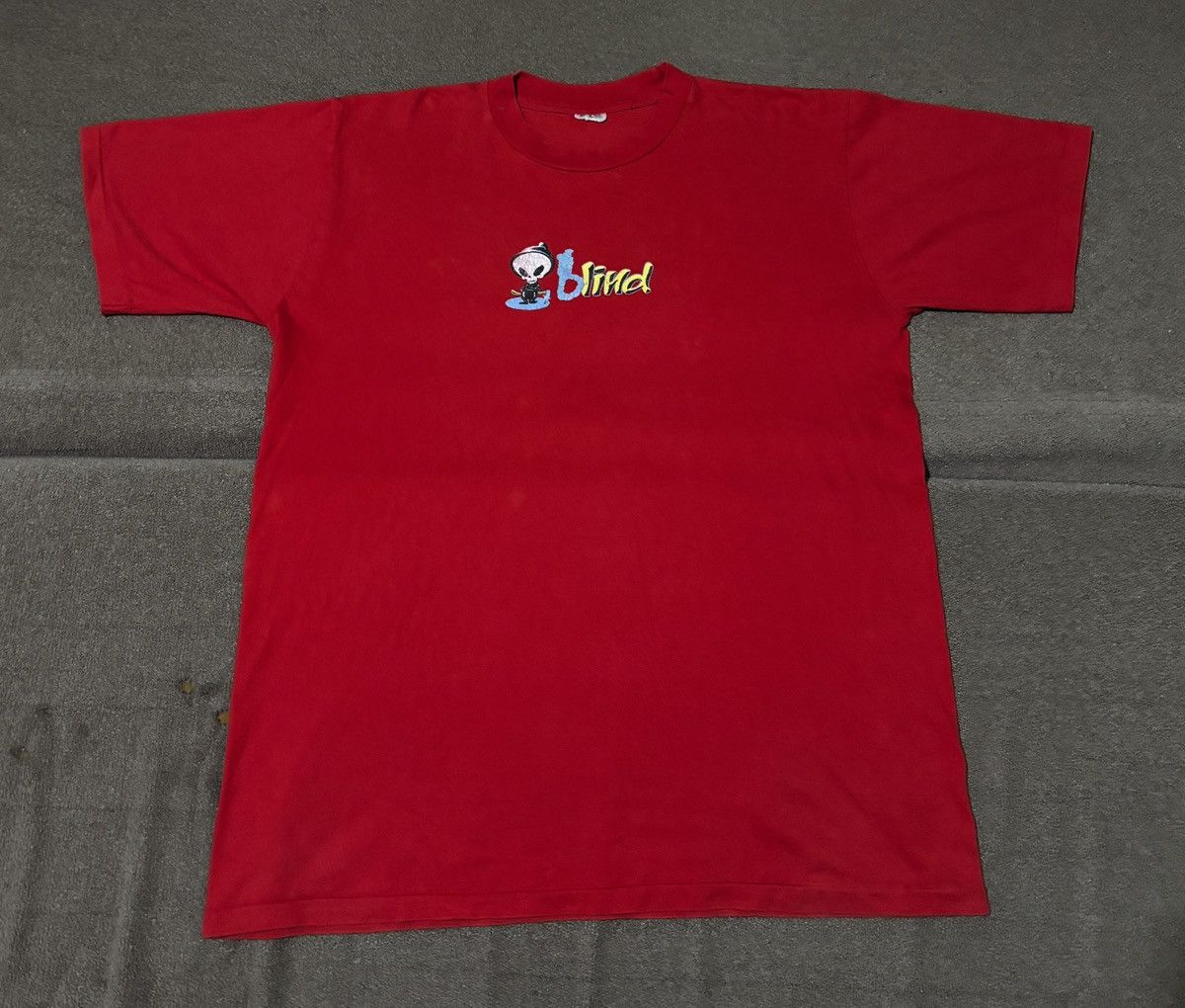 Blind Skateboards Vintage 90s Blind Skateboard Shirt Santa cruz hookups Size US XL / EU 56 / 4 - 3 Thumbnail