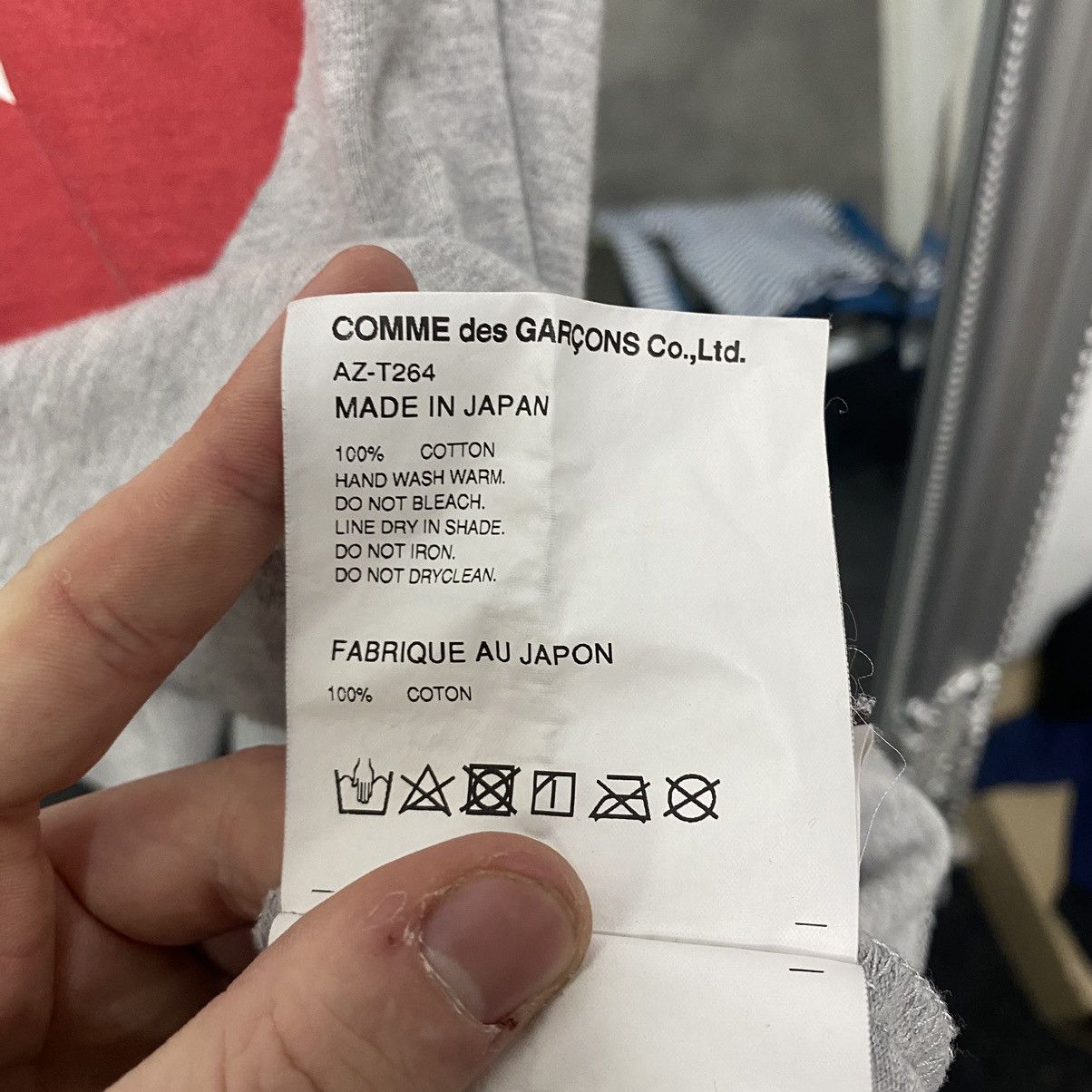 Comme des Garcons Comme Des Garsons T-shirt Big Logo Play Big Heart Size US M / EU 48-50 / 2 - 11 Thumbnail