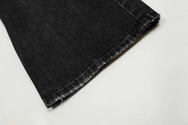 Japanese Brand High street retro loose straight flared jeans y2k Size US 32 / EU 48 - 5 Thumbnail