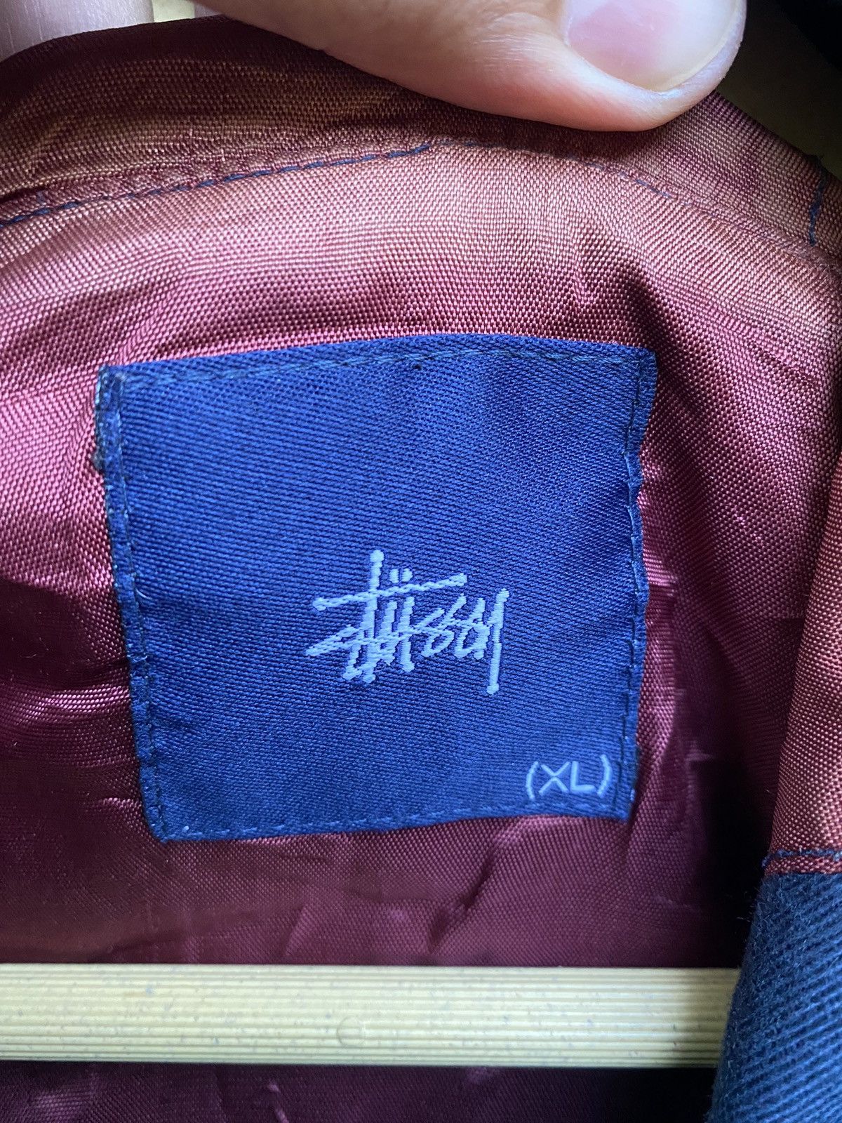 Stussy Vintage Stussy Oversize Hooded Jacket Size US XL / EU 56 / 4 - 7 Thumbnail