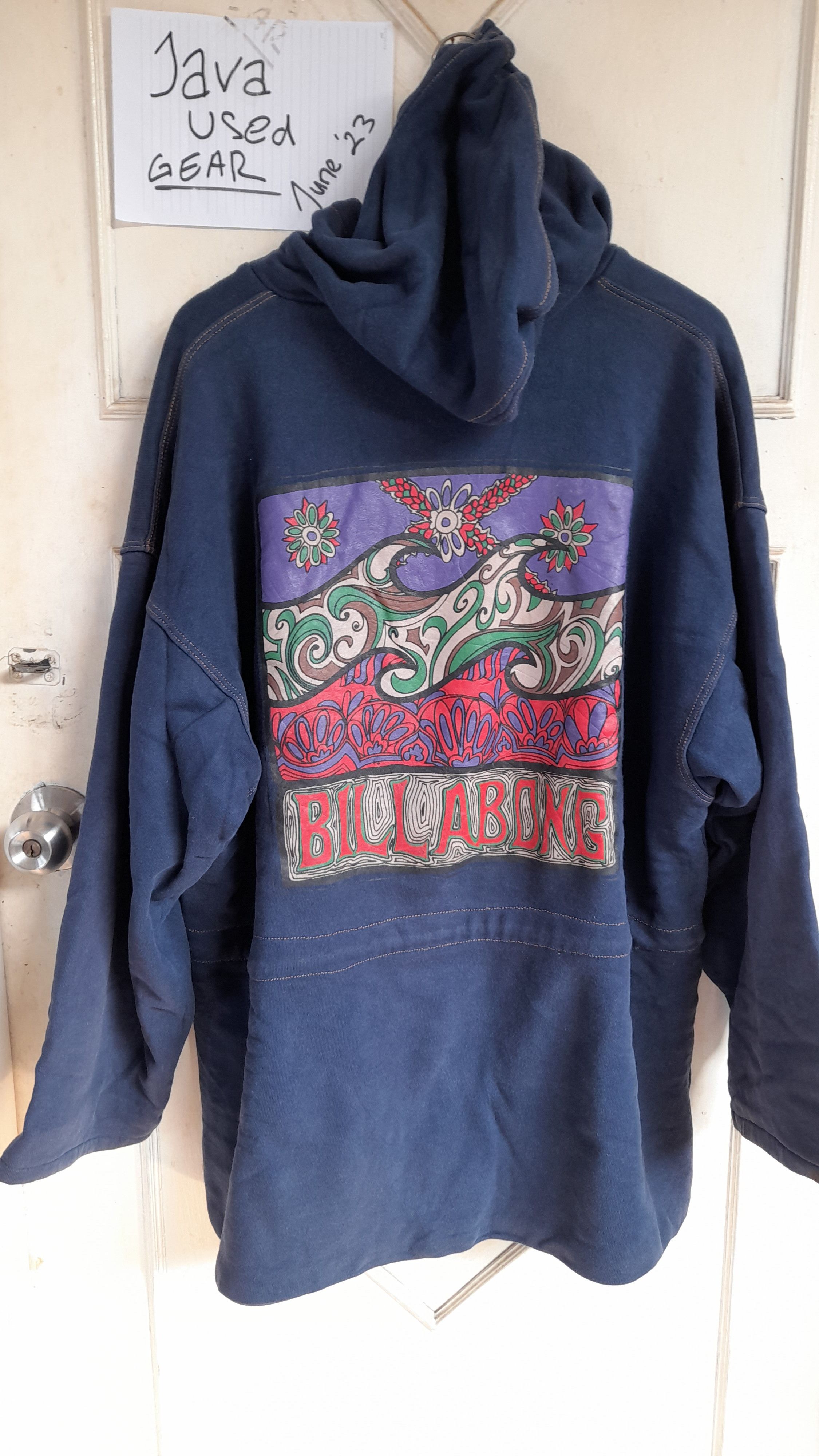 image of Vintage Billabong Parkas in Blue/Navy, Men's (Size XL)