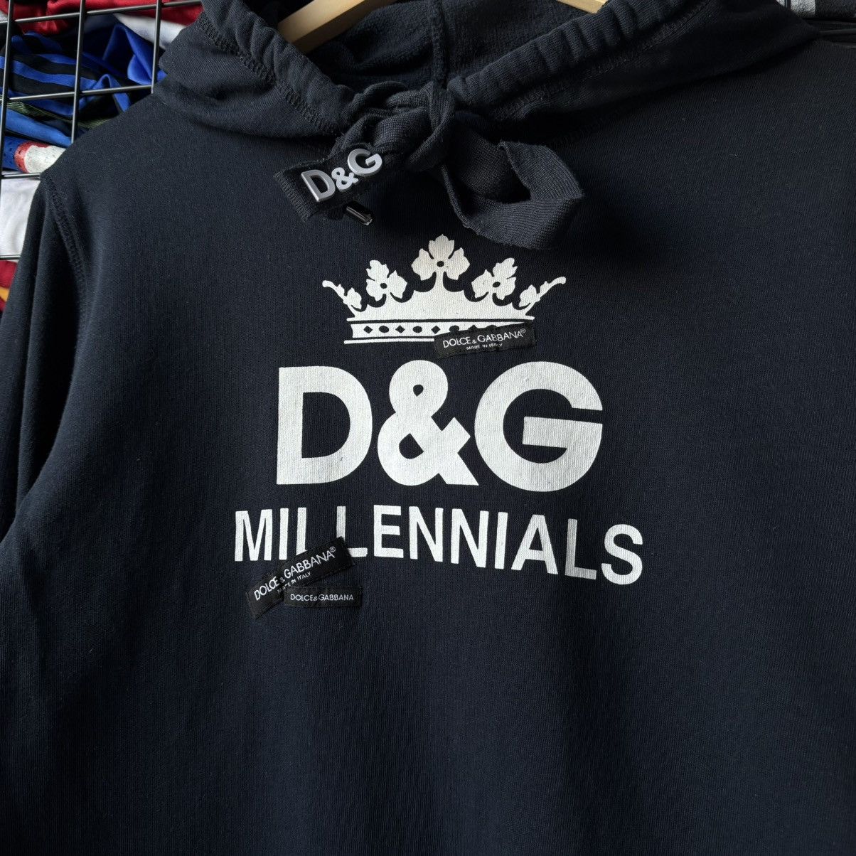 Dolce & Gabbana Dolce & Gabbana Millennials Hoodie Size US L / EU 52-54 / 3 - 5 Thumbnail