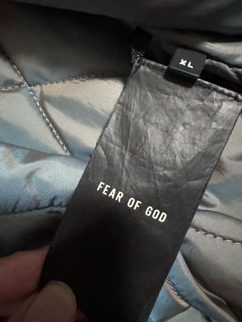 Fear of God Fear of God God gray patch jacket Size US XL / EU 56 / 4 - 5 Thumbnail