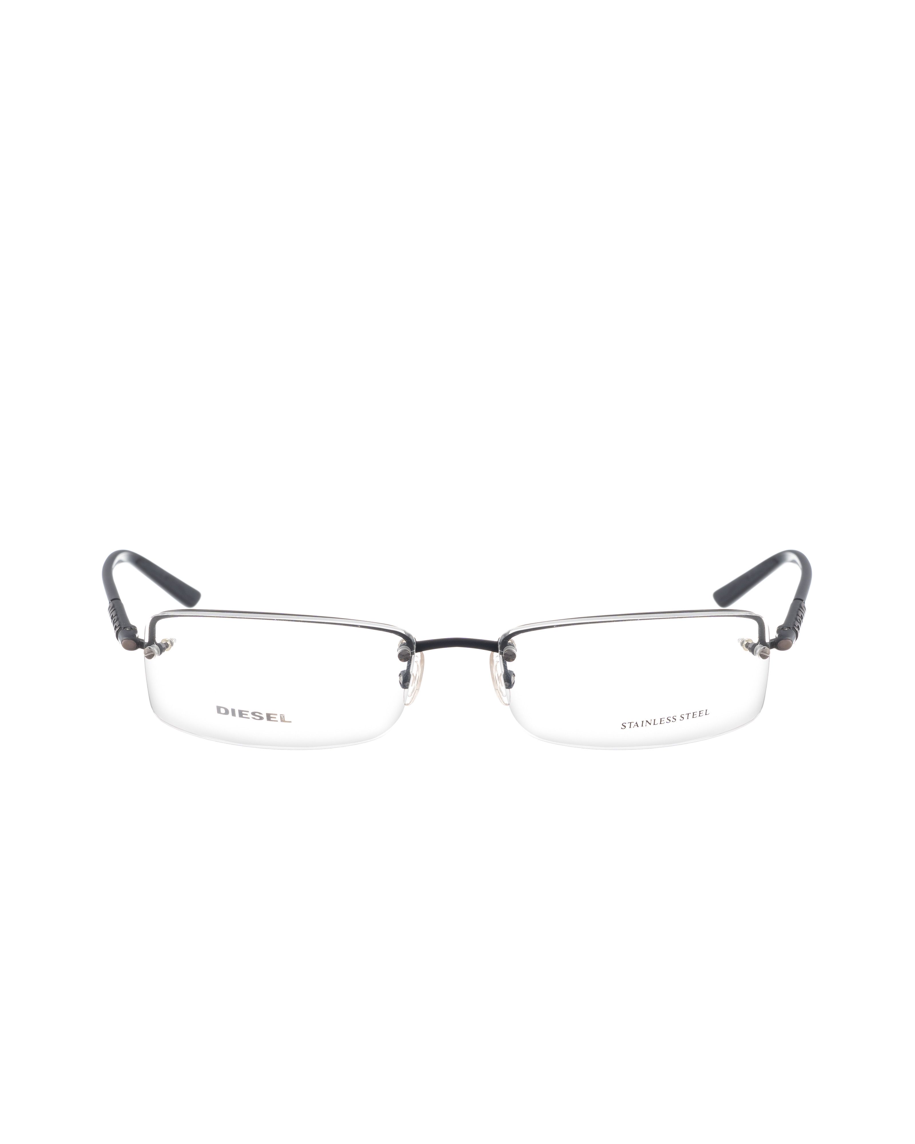 Diesel Diesel '00s Black Half-Rim Glasses Size ONE SIZE - 3 Thumbnail