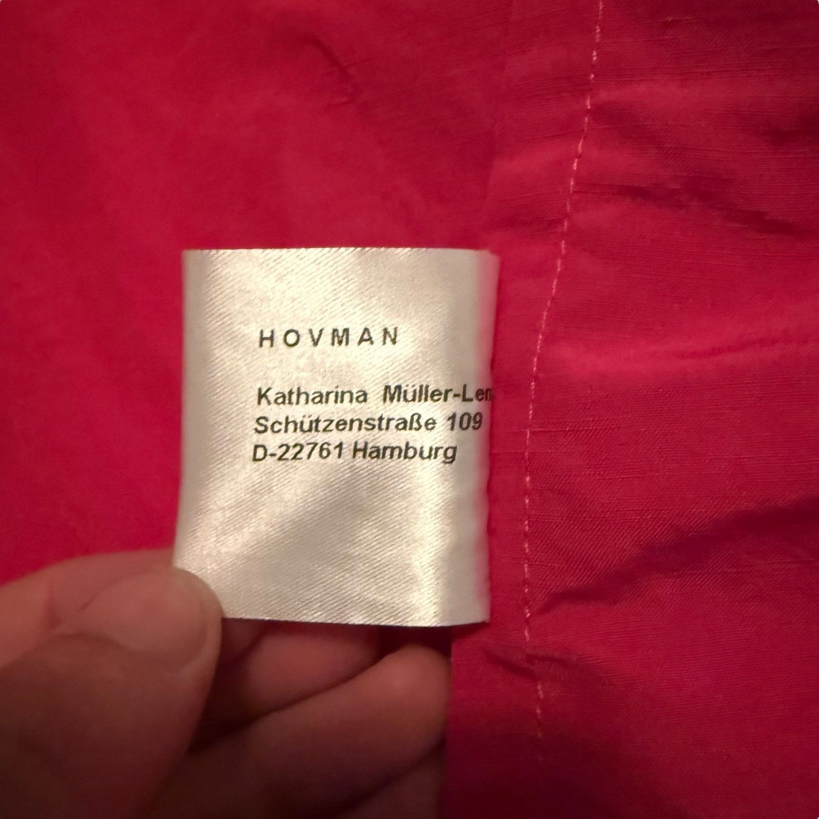 Other Katharina Hovman Collared Shirt Jacket Hot Pink - Size US 6 Size M / US 6-8 / IT 42-44 - 9 Thumbnail