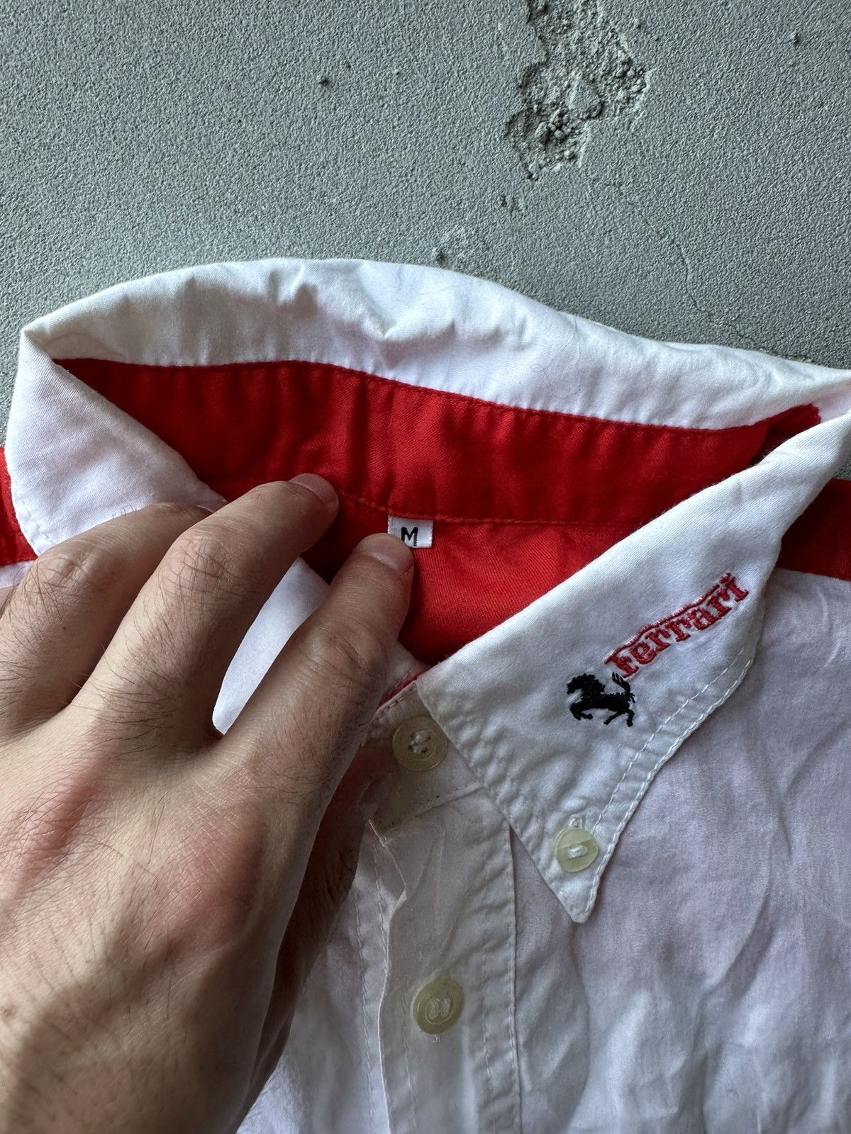 Ferrari Vintage Ferrari F1 Racing Shirt y2k Size US M / EU 48-50 / 2 - 5 Thumbnail