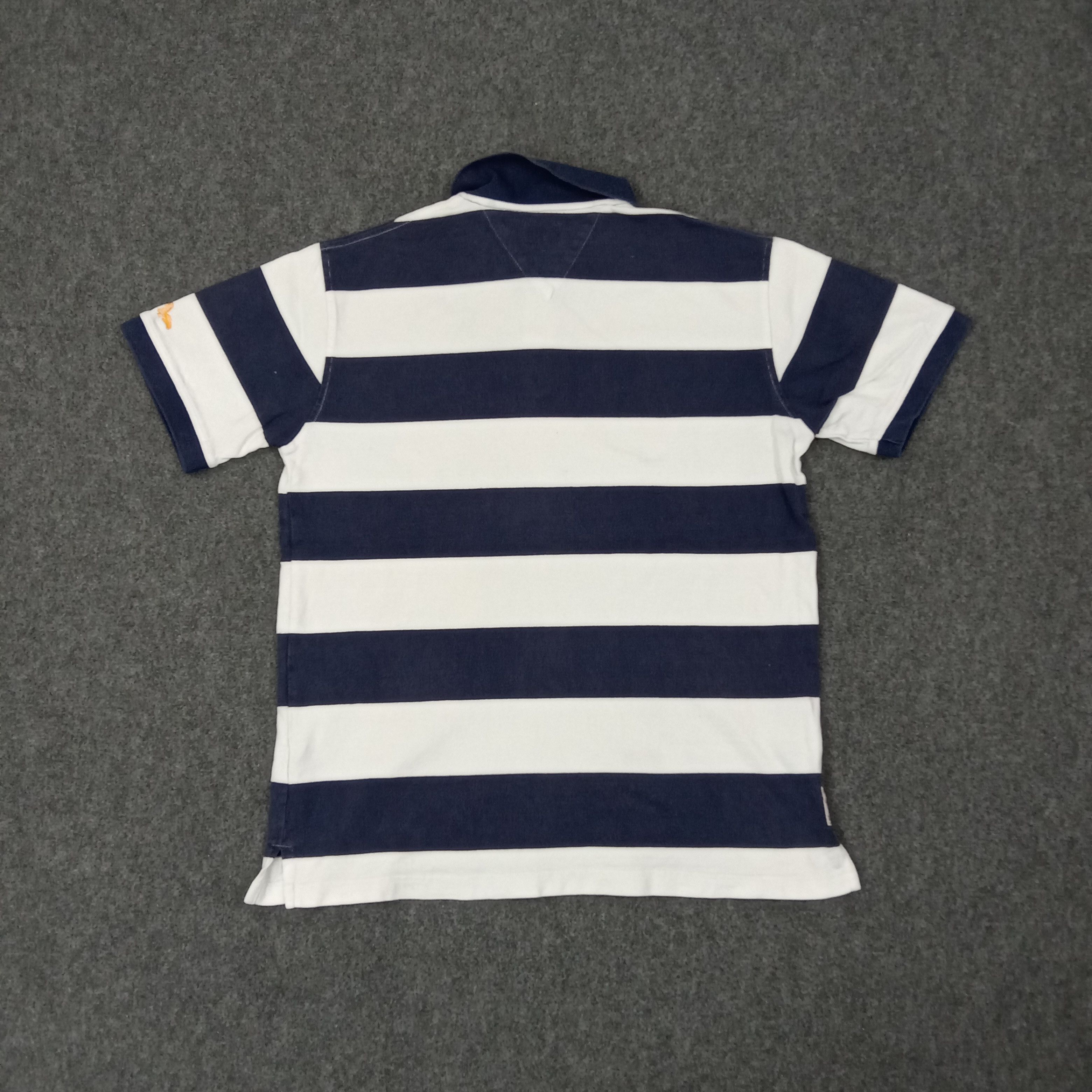 Evisu Evisu Heritage Japanese Daicock Striped Polos C259N32 Size US L / EU 52-54 / 3 - 5 Thumbnail