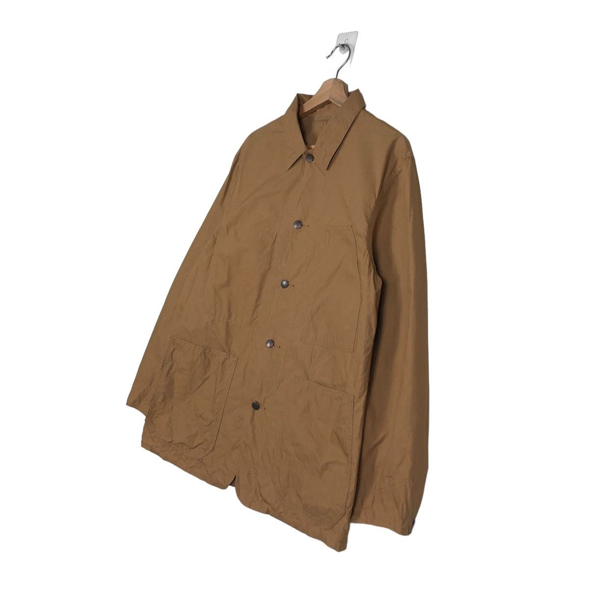 Japanese Brand 🔥VINTAGE DUCK CANVAS CHORE JACKET UNIQLO JAPAN ISSEY MIYAKE Size US L / EU 52-54 / 3 - 2 Thumbnail