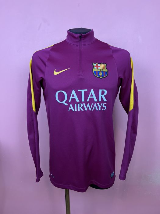 Soccer Jersey Nike football club Barcelona soccer jersey ling sleeve ...