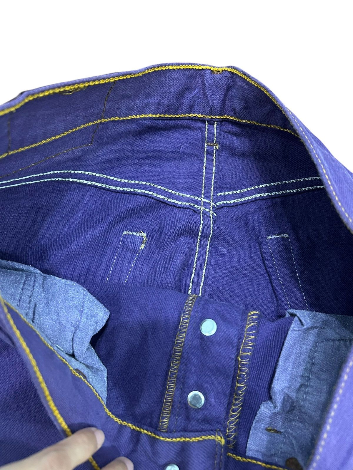 Levi's × Levi's Vintage Clothing Vintage Levis 501 Purple Colour Size US 31 - 9 Thumbnail