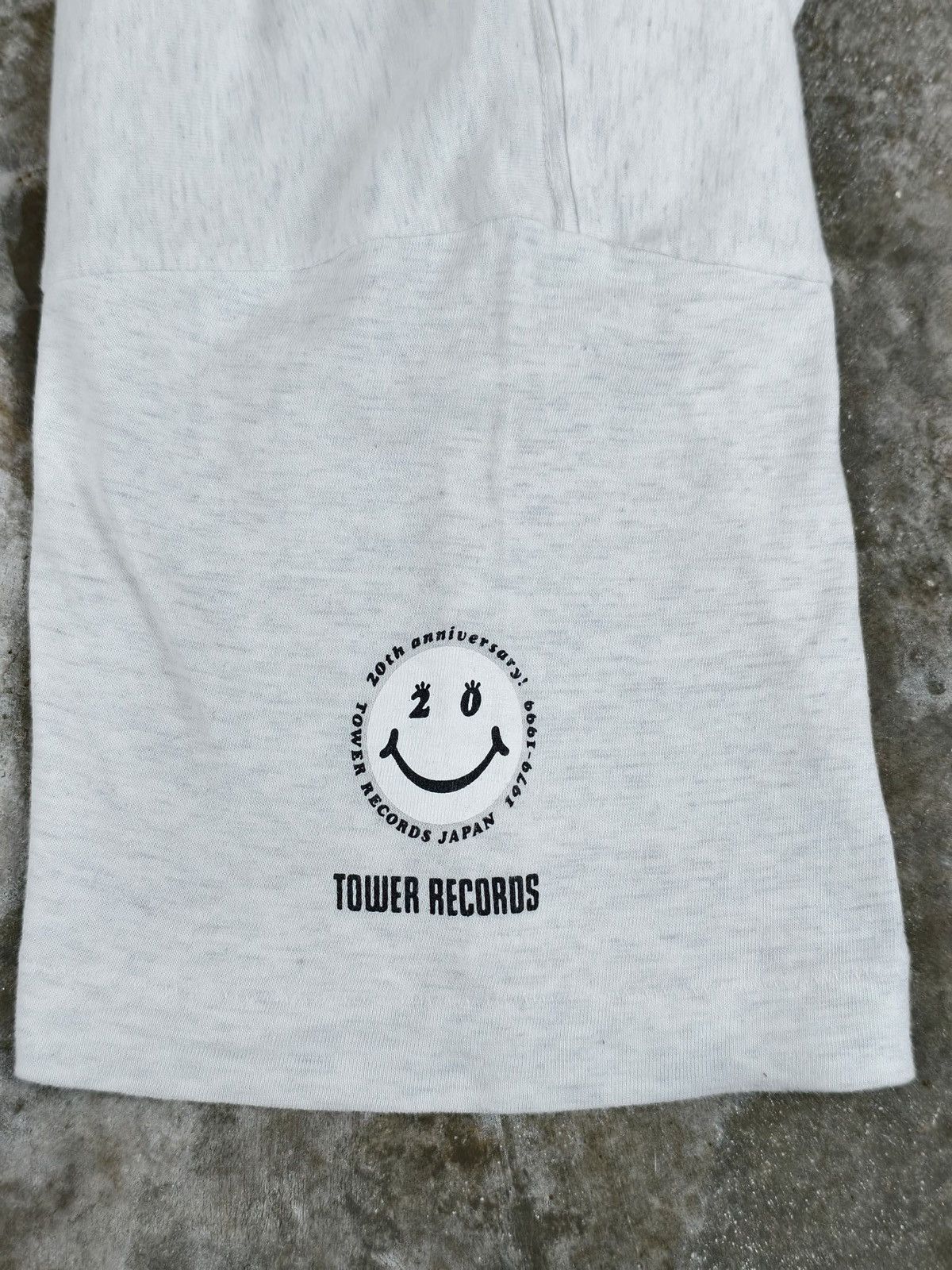 Nike × Vintage Vintage 90's Nike x Tower Records 20th Anniversary T-Shirt Size US M / EU 48-50 / 2 - 9 Thumbnail