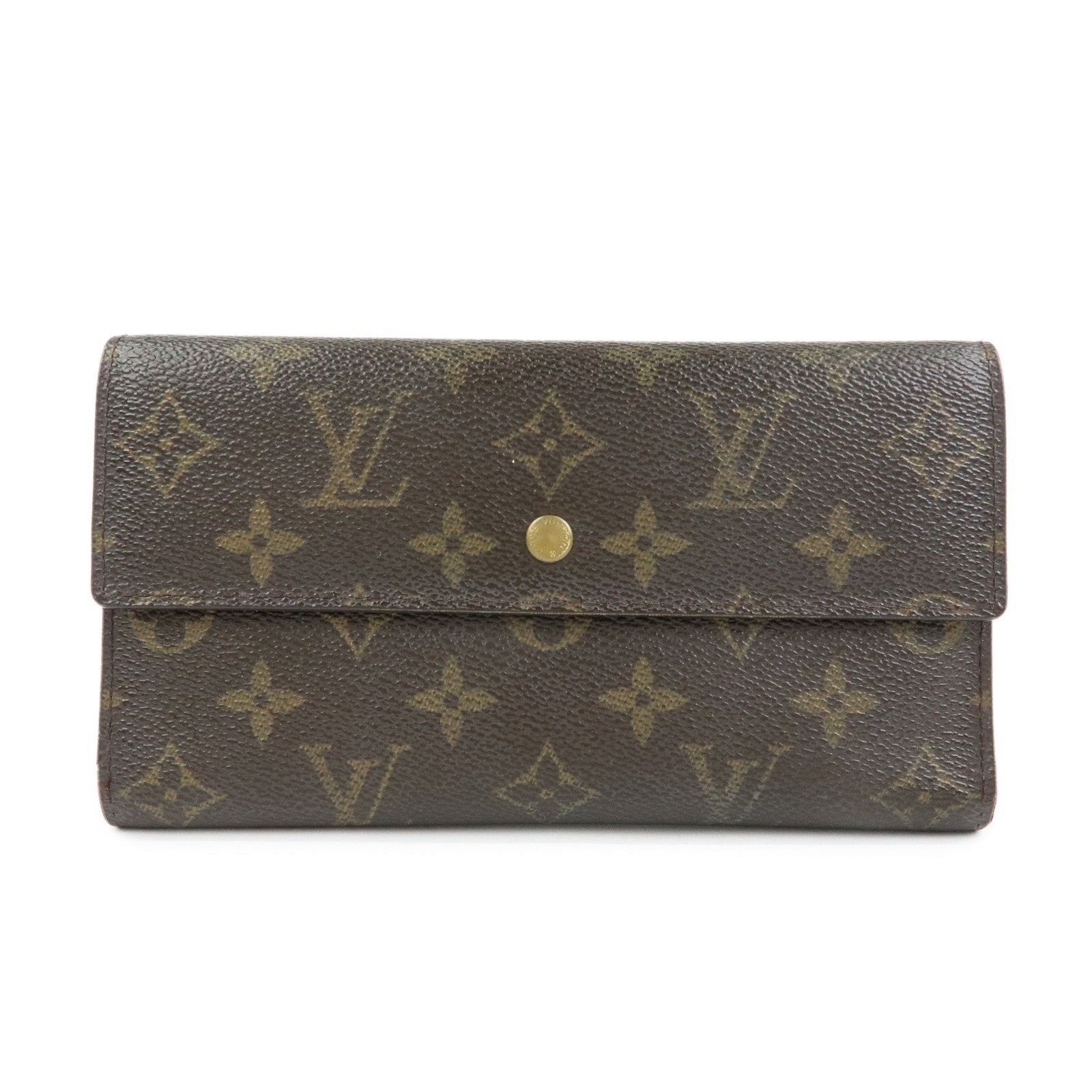 Louis Vuitton Louis Vuitton Monogram Portefeuille International Wallet Size ONE SIZE - 1 Thumbnail