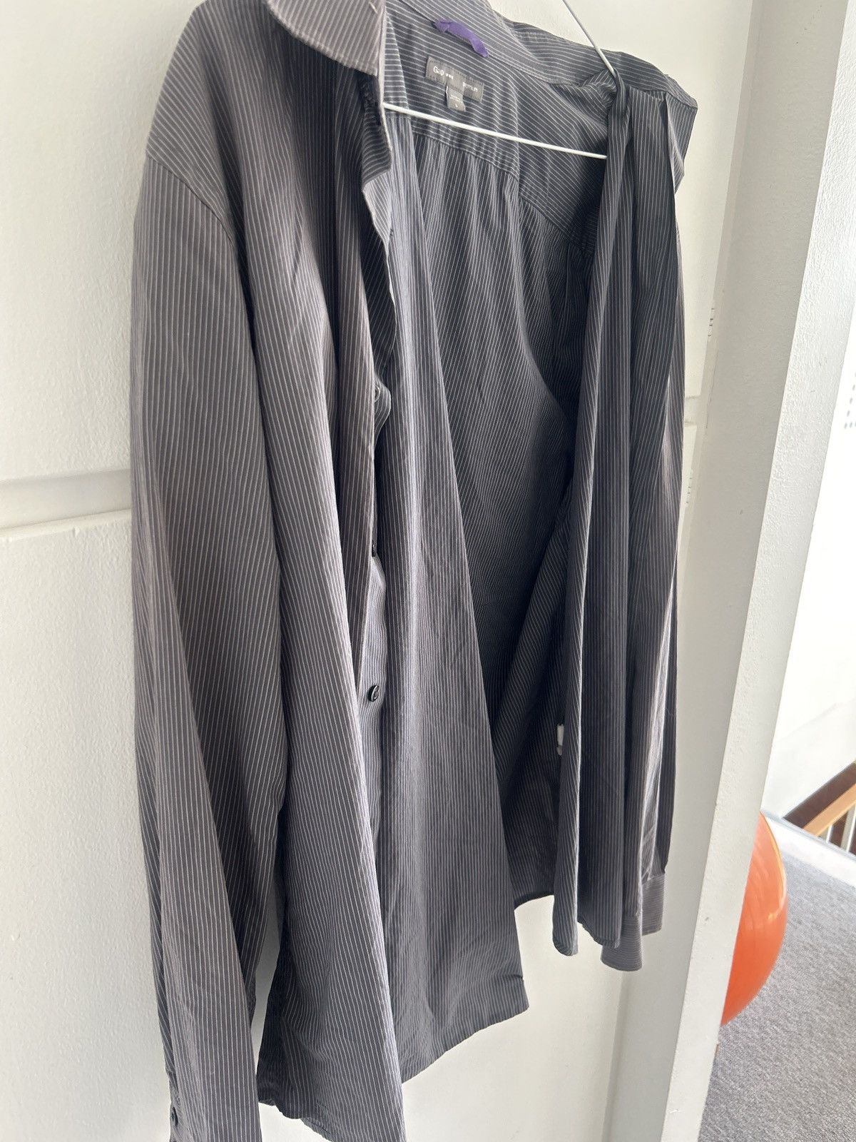 Gap Gap Grey striped Button up Long sleeve Size US L / EU 52-54 / 3 - 2 Thumbnail