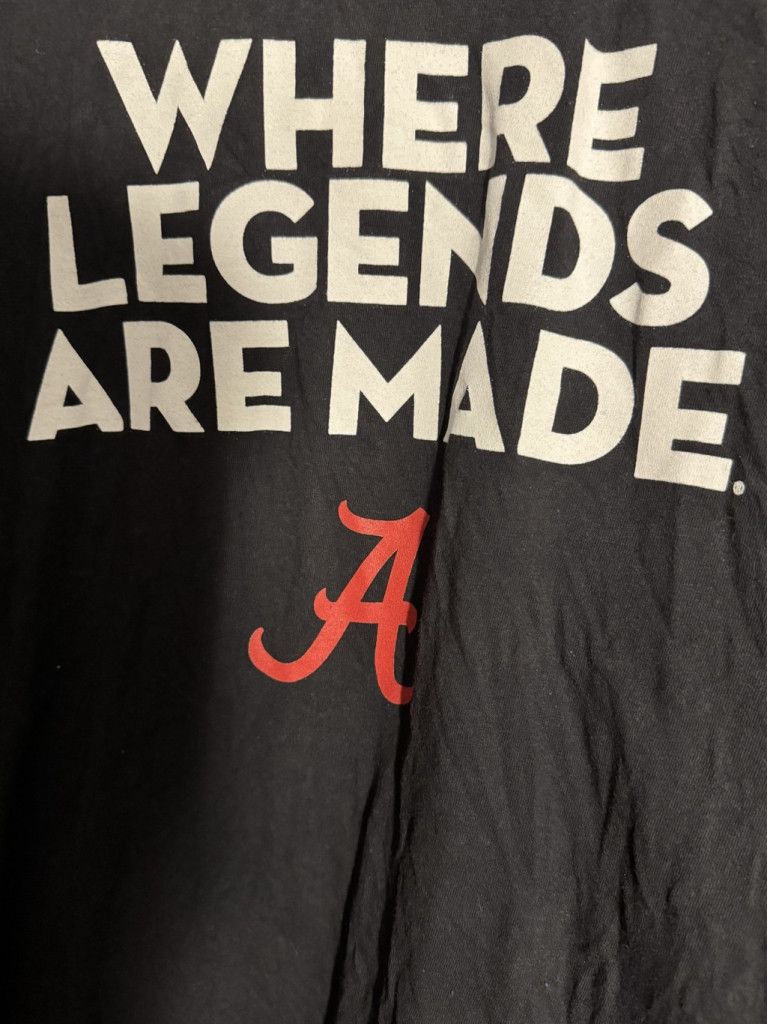 Comfort Colors Alabama Crimson Tide T-Shirt Black Men Sz 2XL Size US XXL / EU 58 / 5 - 3 Thumbnail