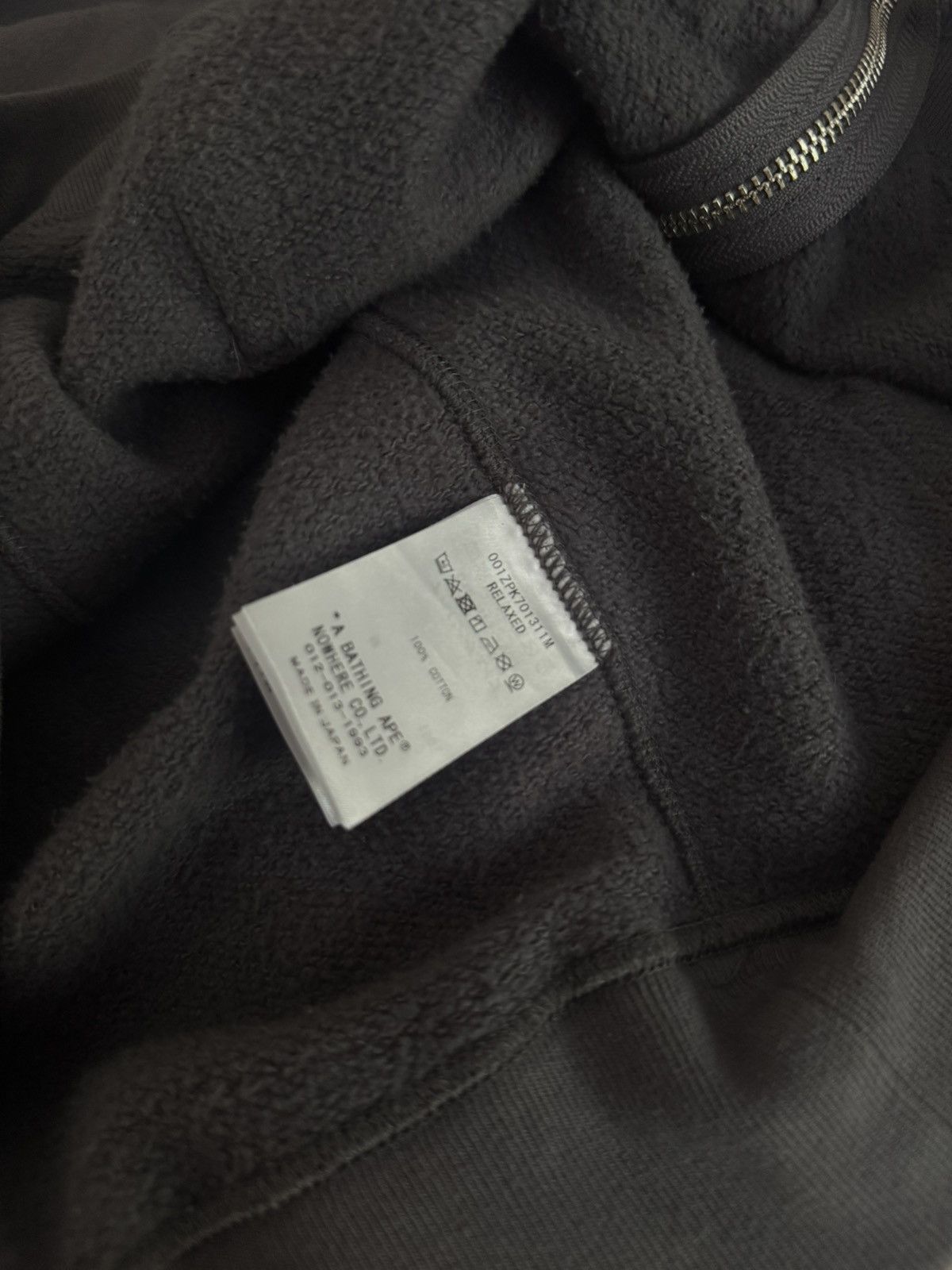 Bape Gray Bape Full Zip Size US M / EU 48-50 / 2 - 11 Thumbnail