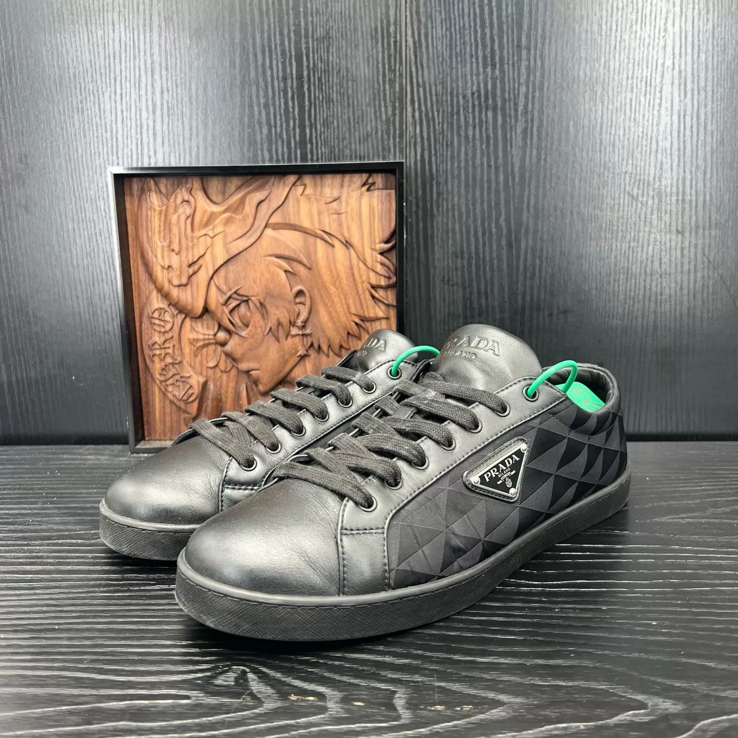 Prada PRADA Re-Nylon Black 43 with box Size US 10 / EU 43 - 1 Thumbnail