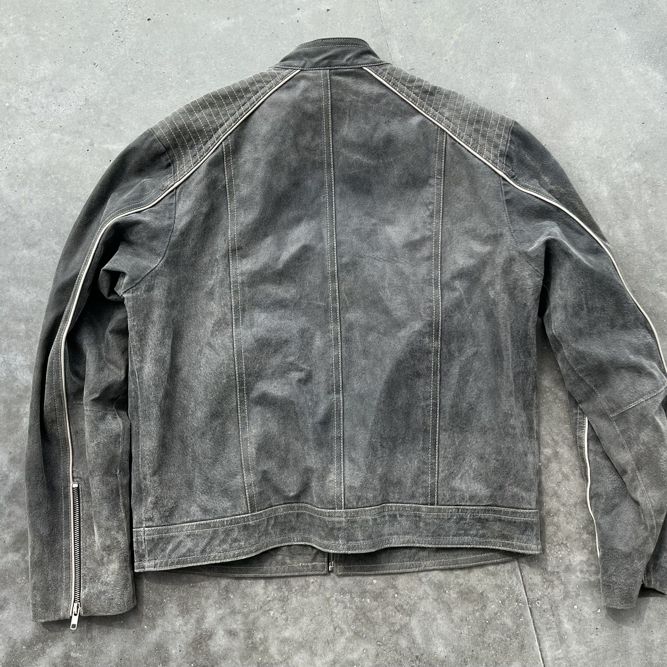 Vintage Leather suede jacket vintage grey M Size US M / EU 48-50 / 2 - 5 Thumbnail