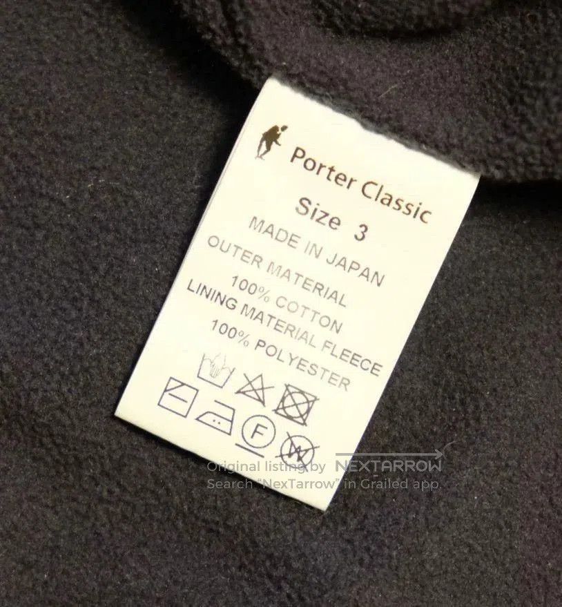 Porter Classic indigo kasuri coat by porter classic. Size US M / EU 48-50 / 2 - 7 Thumbnail