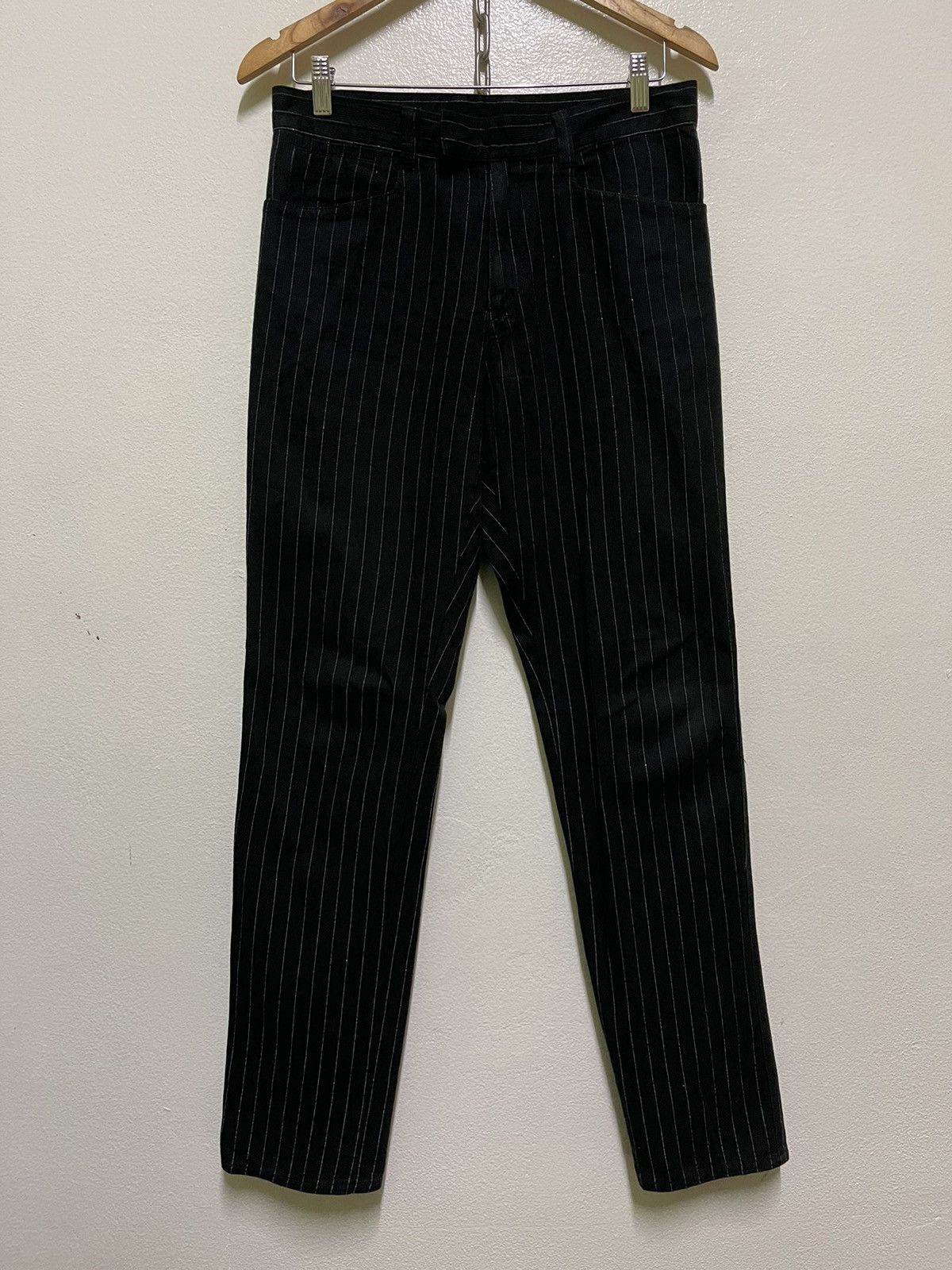 Katharine Hamnett London Hamnett Striped Pants Legs Zipper Japan Size US 30 / EU 46 - 1 Thumbnail