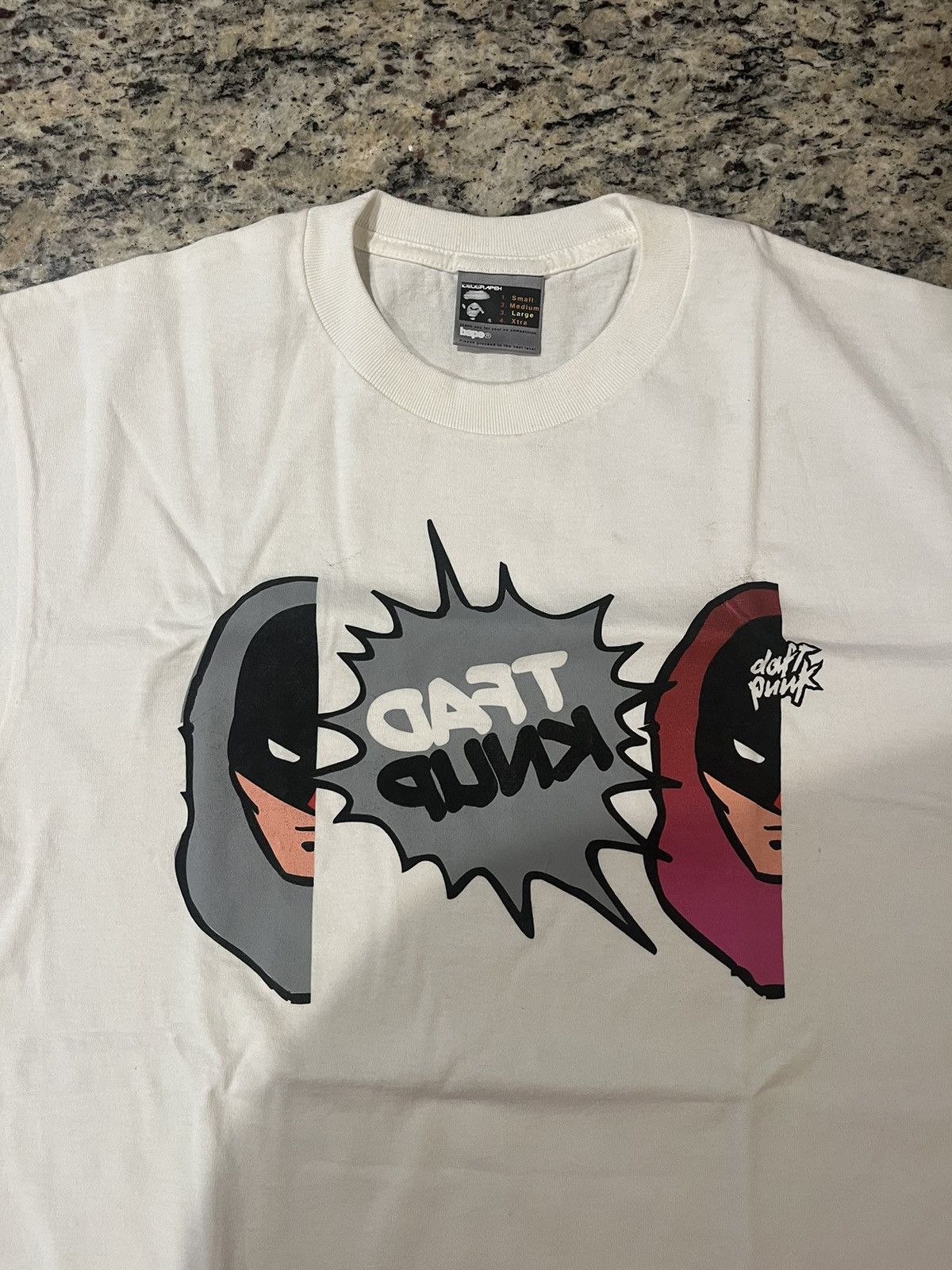 Bape Bape x Daft Punk Tee Shirt. Size US L / EU 52-54 / 3 - 2 Thumbnail