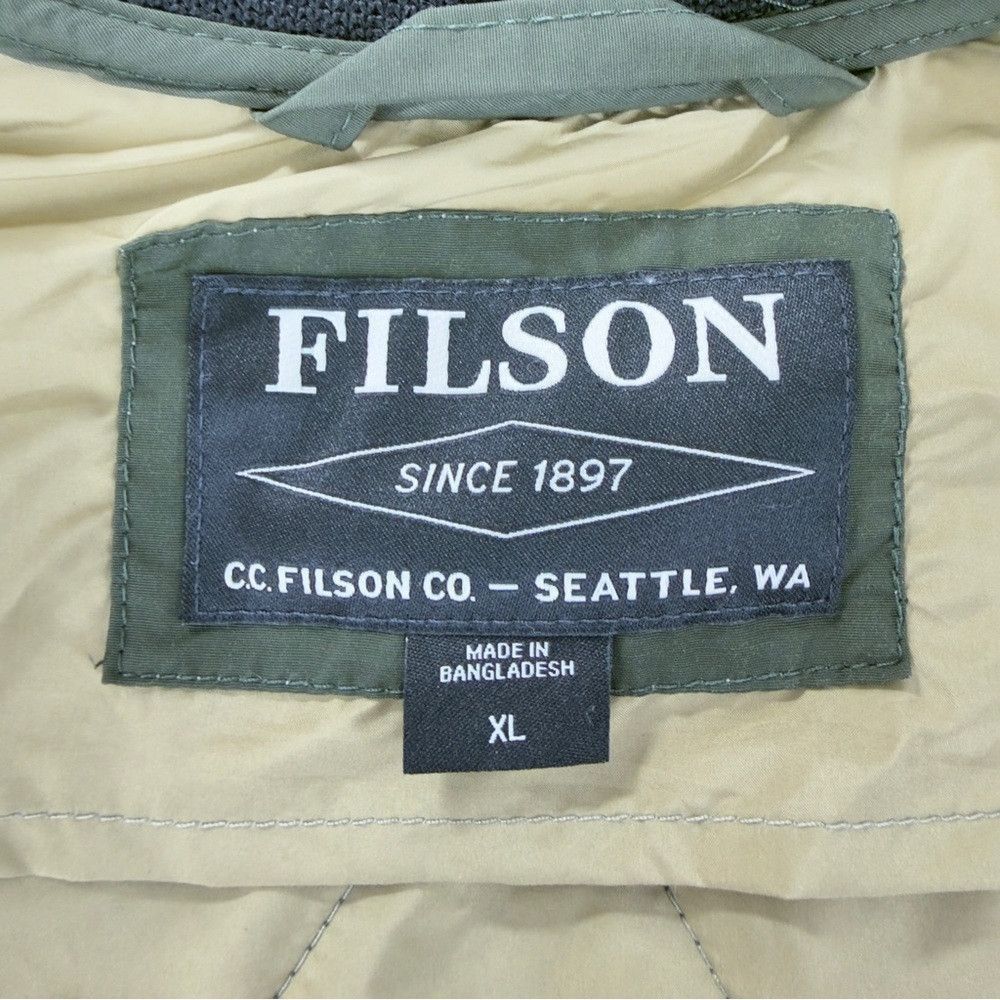 Filson CC Filson Co Men's Size XL Quilted Primalot Pack Jacket in Size US XL / EU 56 / 4 - 2 Thumbnail