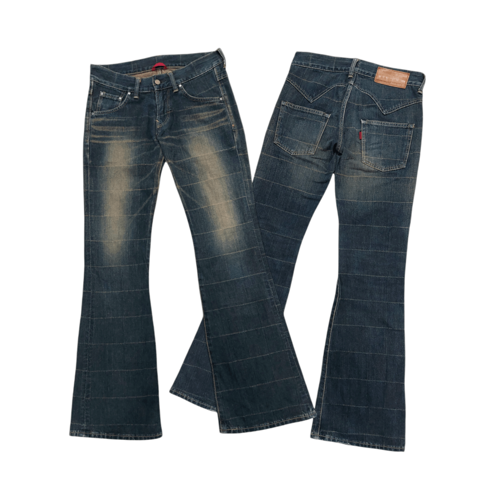 Edwin × Japanese Brand Edwin 503 SD Super Flare Denim | Grailed