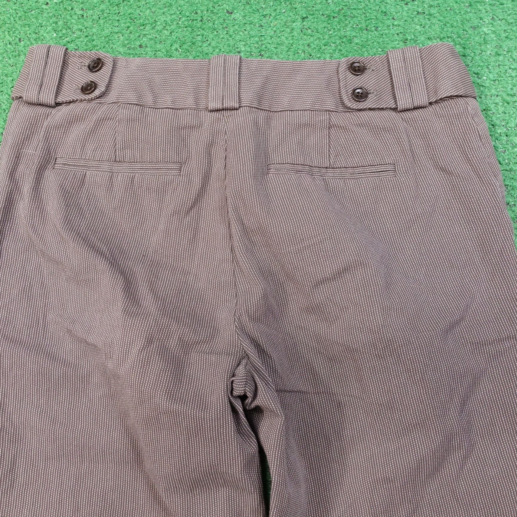 Banana Republic Banana Republic Women's Cropped Chino Pants Size 6 Regular Fit Geometric Pattern Multicolor Fall Spring Summer Winter Size 28" / US 6 / IT 42 - 5 Thumbnail