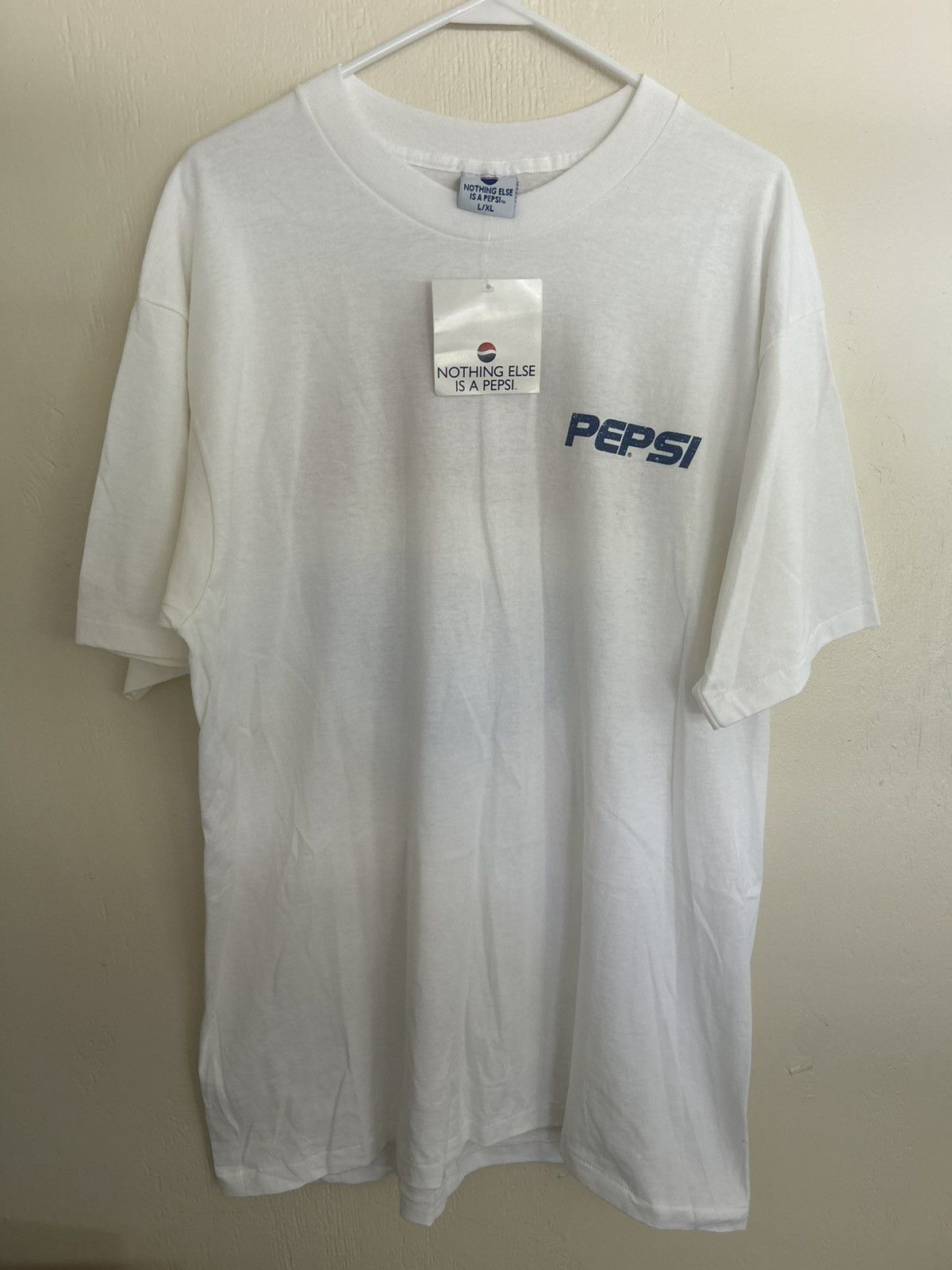 Pepsi Vintage Nothing Else Is A Pepsi Promo T-shirt Size US XL / EU 56 / 4 - 2 Thumbnail