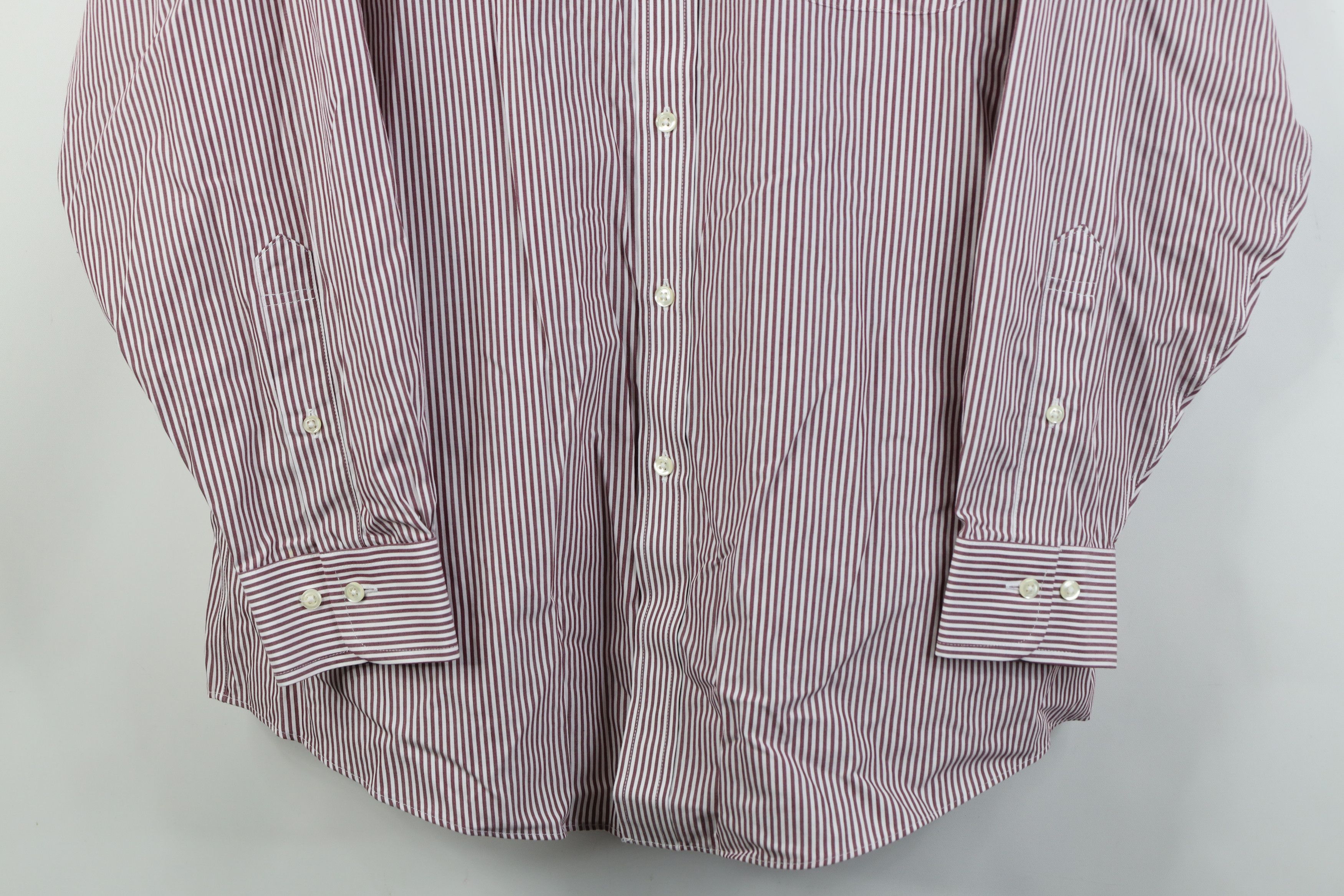 Brooks Brothers Vintage 90s Brooks Brothers Regent Pinstriped Button Shirt Size US M / EU 48-50 / 2 - 3 Thumbnail