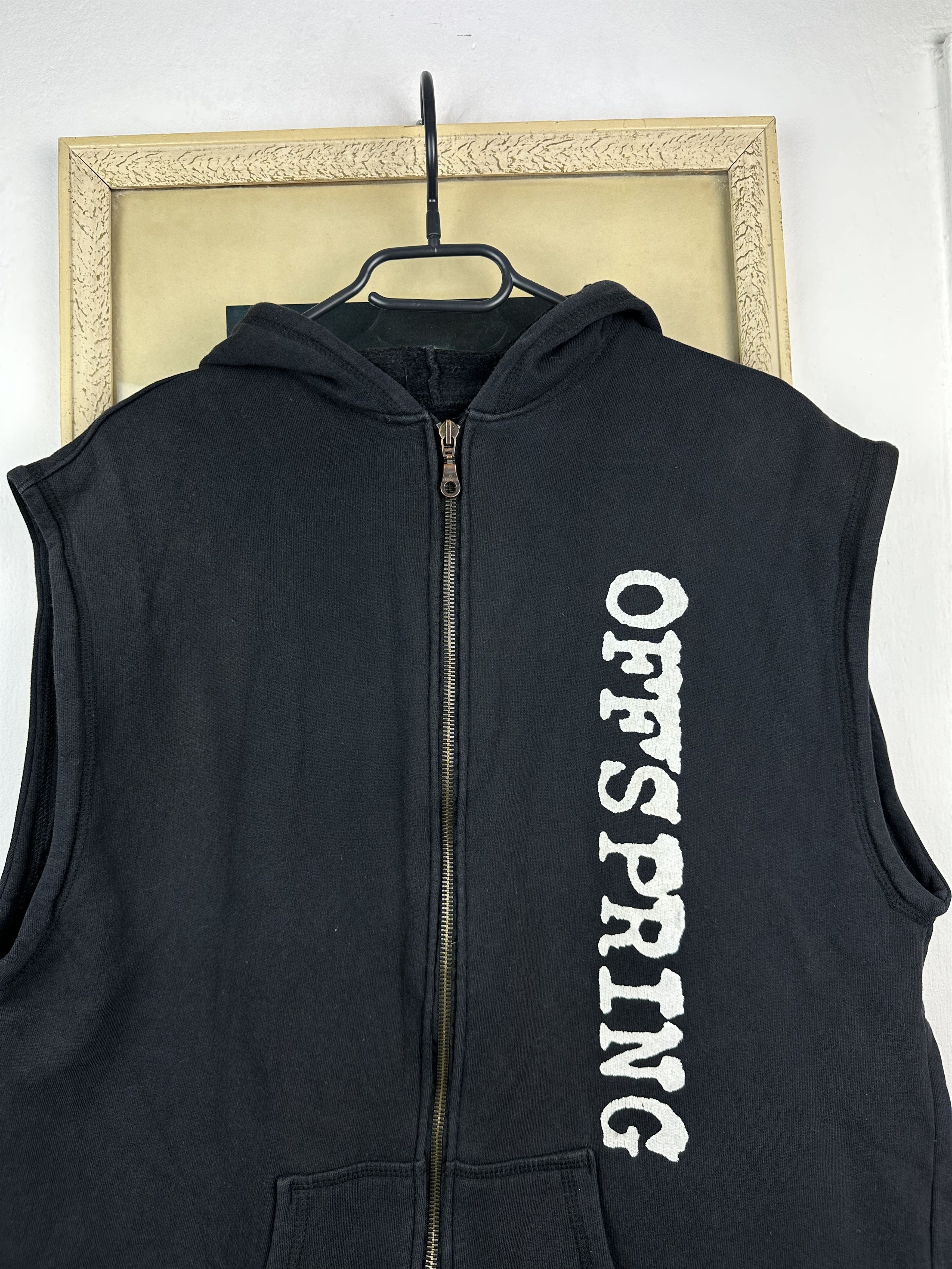 Band Tees Vintage Offspring Smash Jacket Sleveless Shirt Rare Hooded Size US L / EU 52-54 / 3 - 4 Thumbnail
