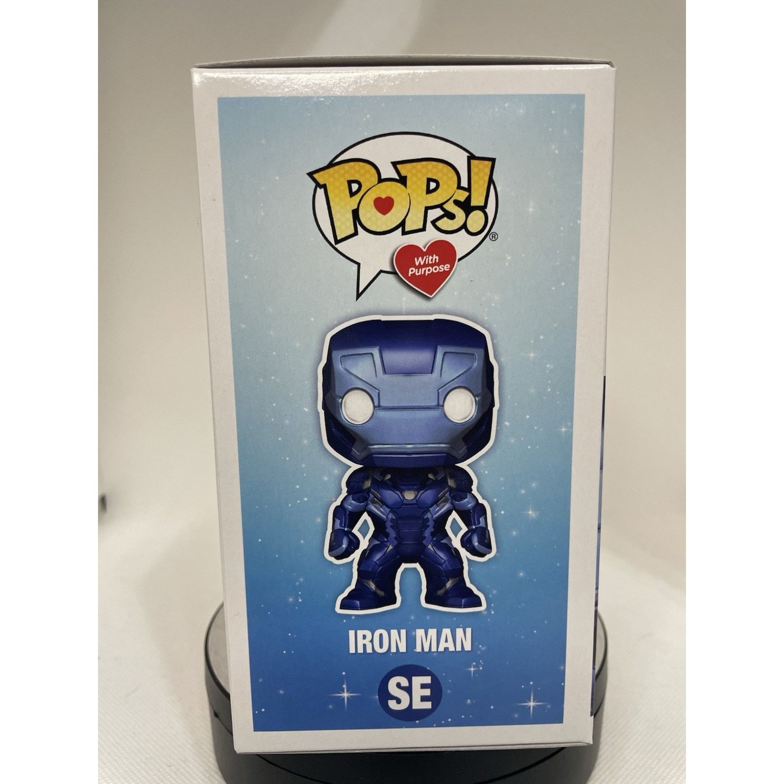 Marvel Comics Funko Pop! Iron Man Metallic - Funko Exclusive Make A Wish Size ONE SIZE - 6 Thumbnail