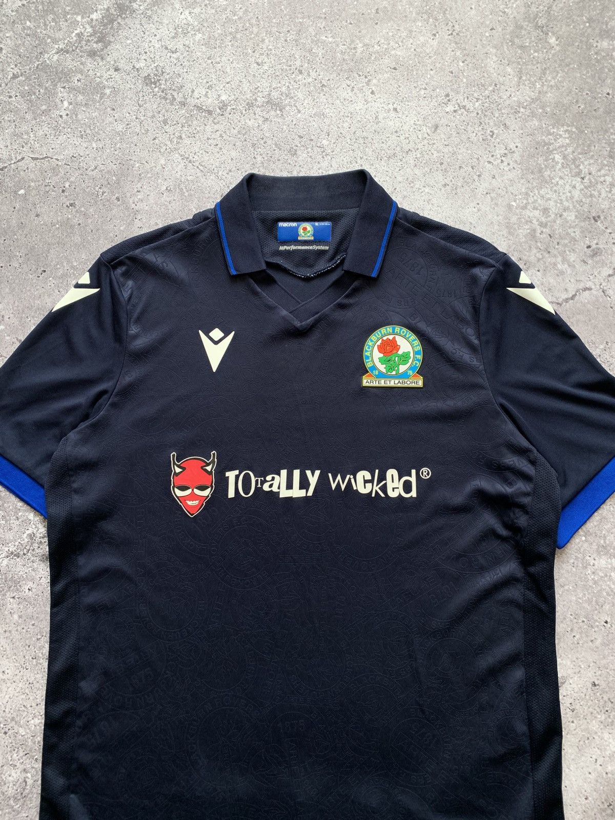 Macron 🔥MACRON BLACKBURN ROVERS 2022/2023 AWAY SOCCER JERSEY Size US XL / EU 56 / 4 - 3 Thumbnail