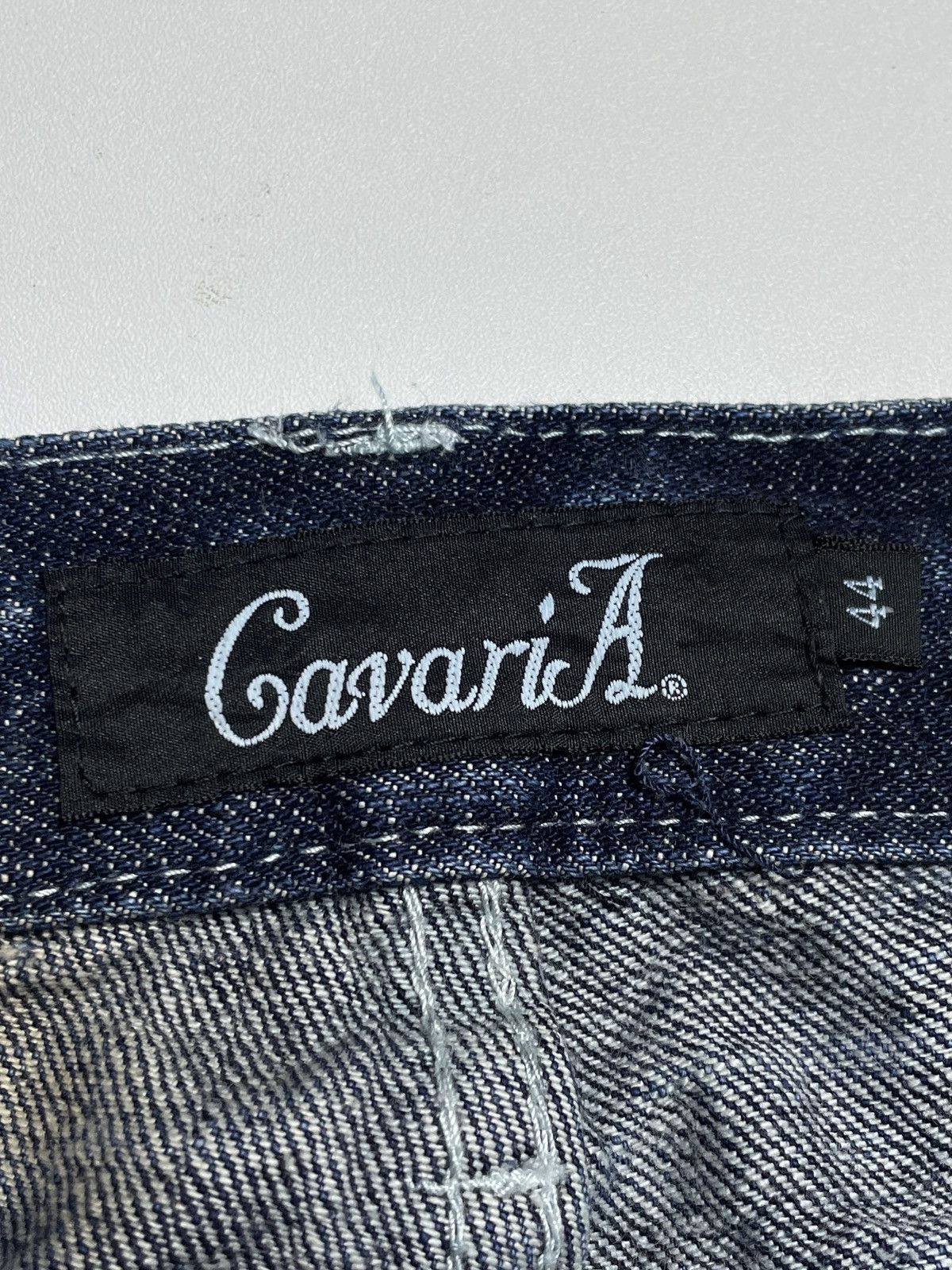 JACKROSE 2000’s Cavaria - Studed Crash Flared Denim Pants Size US 30 / EU 46 - 9 Thumbnail