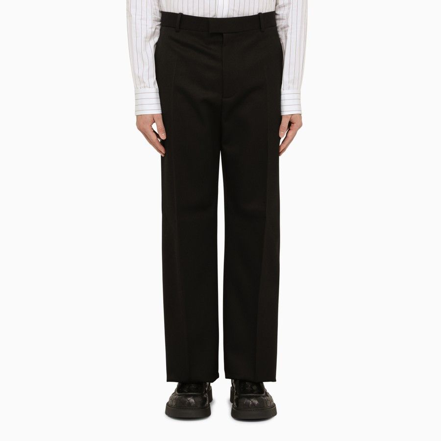 image of Bottega Veneta O1D2Blof0324 Trousers In Black, Men's (Size 30)