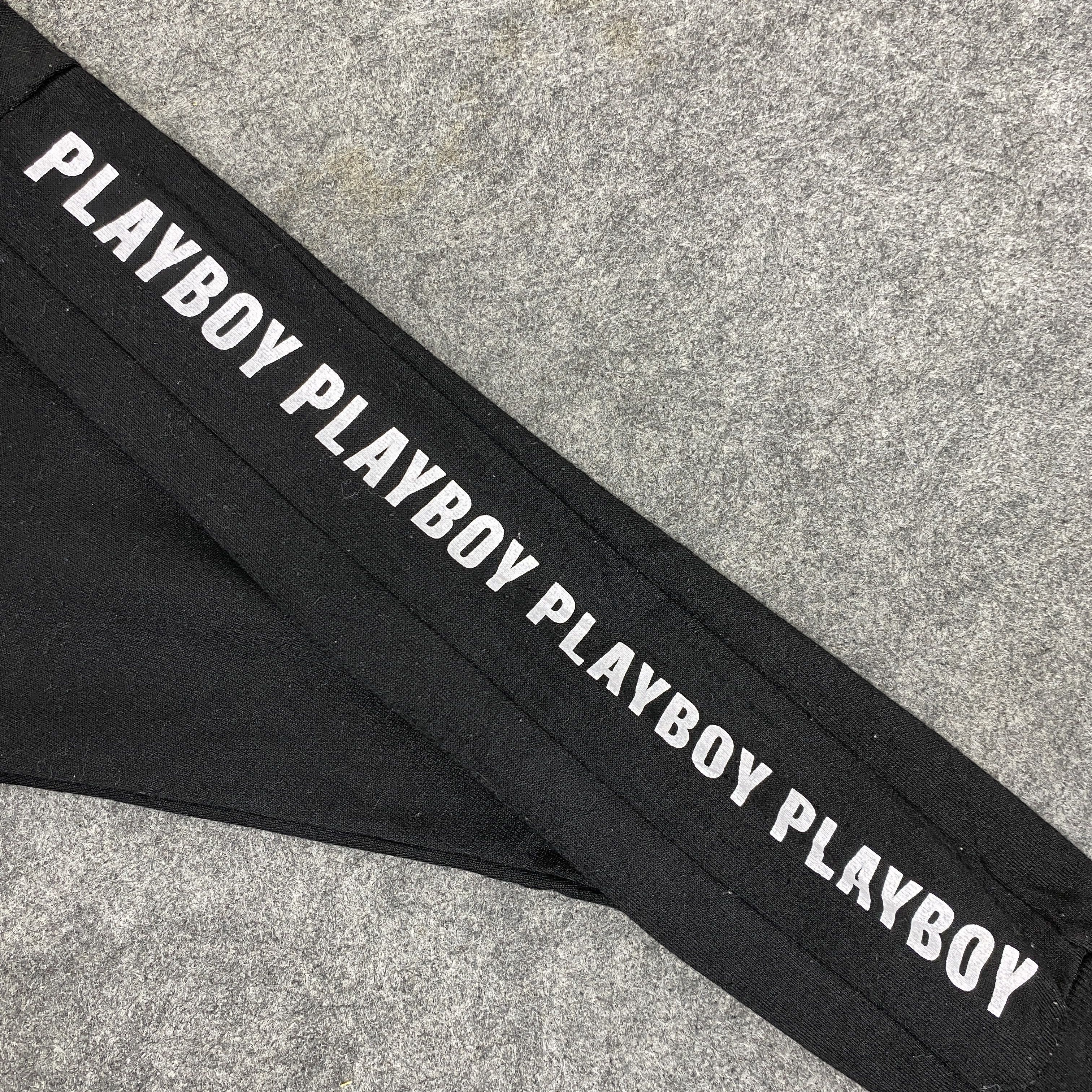 Playboy Vintage Playboy Embroidery Crop Top Sweatshirt -SW160 Size US L / EU 52-54 / 3 - 9 Thumbnail