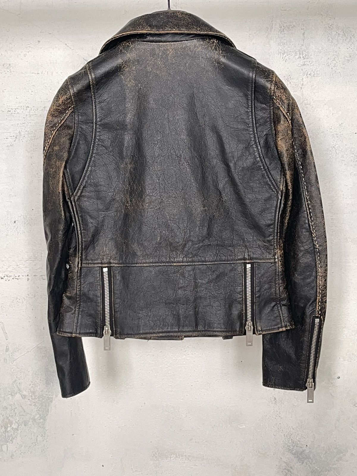 Christian Dada Christian Dada Leather Jacket Size XS / US 0-2 / IT 36-38 - 3 Thumbnail
