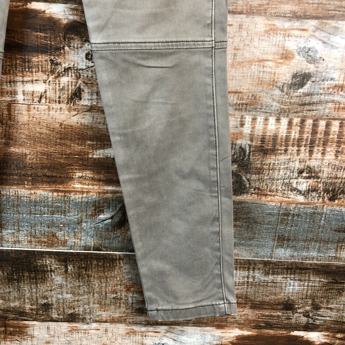 Japanese Brand Spiral Temp Green Cargo Multipocket Pants #A2456 Size 25" / US 0 / IT 36 - 12 Thumbnail