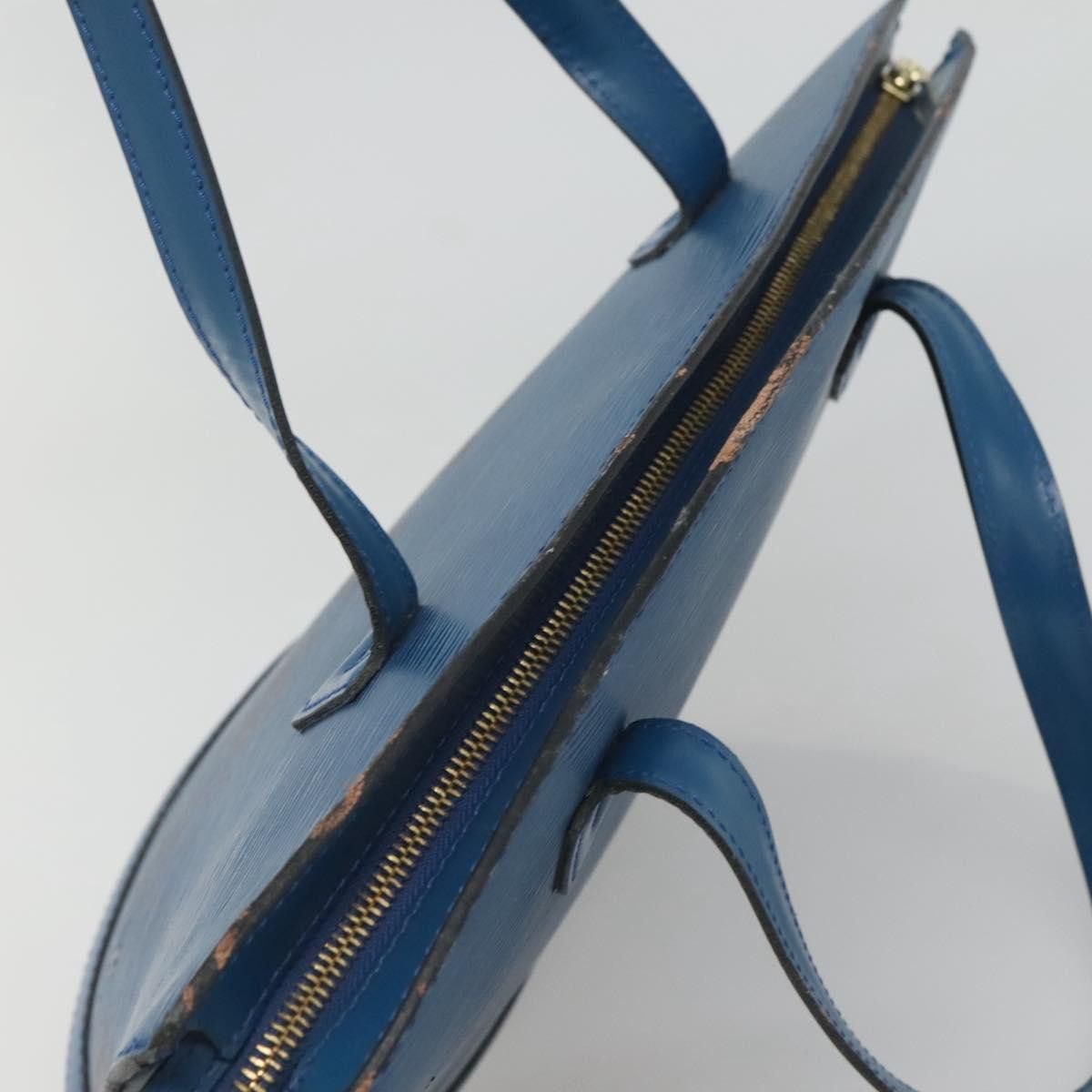 Louis Vuitton LOUIS VUITTON Epi Saint Jacques Shoulder Bag Blue M52275 Size ONE SIZE - 6 Thumbnail