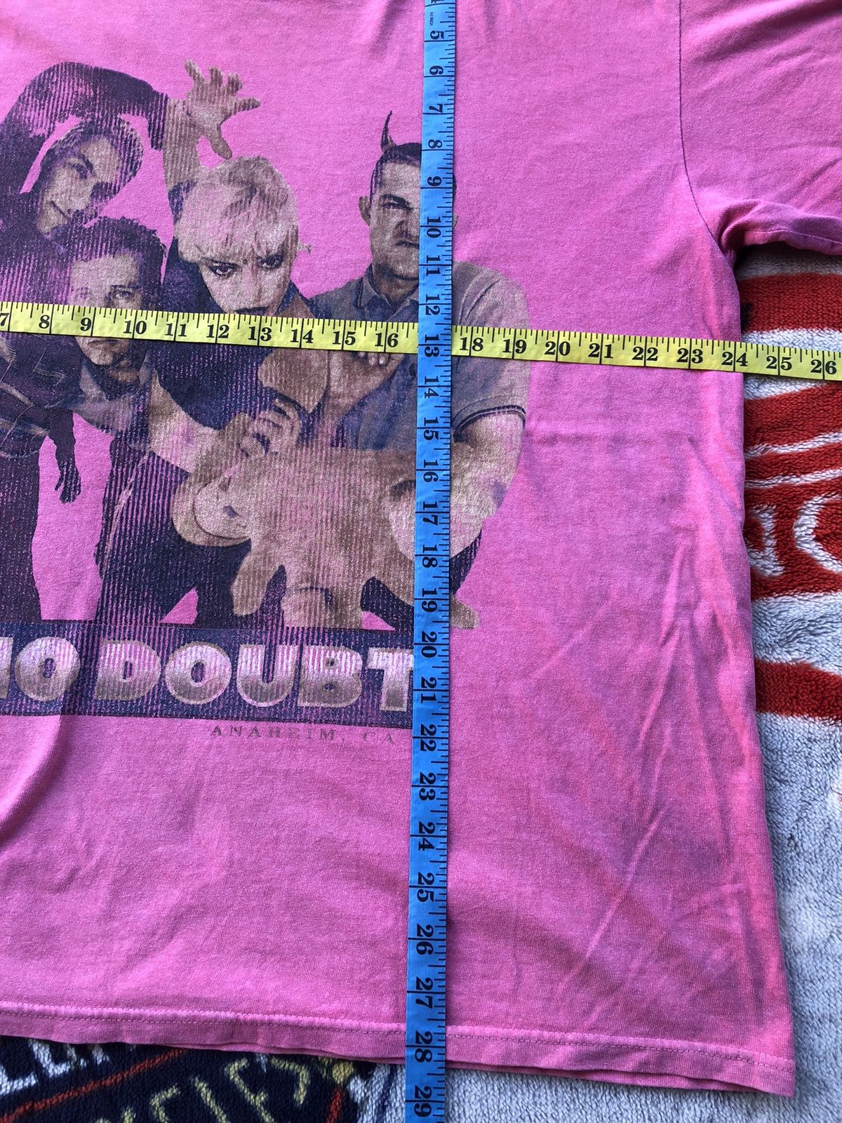 Band Tees Vintage No Doubt Pink Shirt Tee Size US XL / EU 56 / 4 - 12 Thumbnail