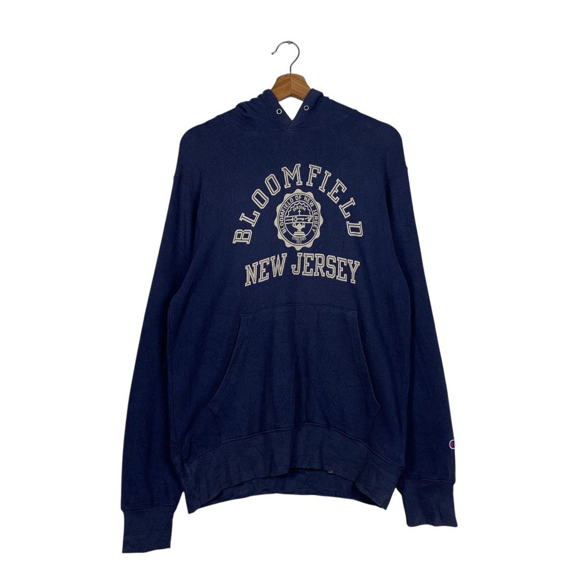 Champion Vintage Champion Bloomfield Of New Jersey Hoodie Size US M / EU 48-50 / 2 - 10 Thumbnail