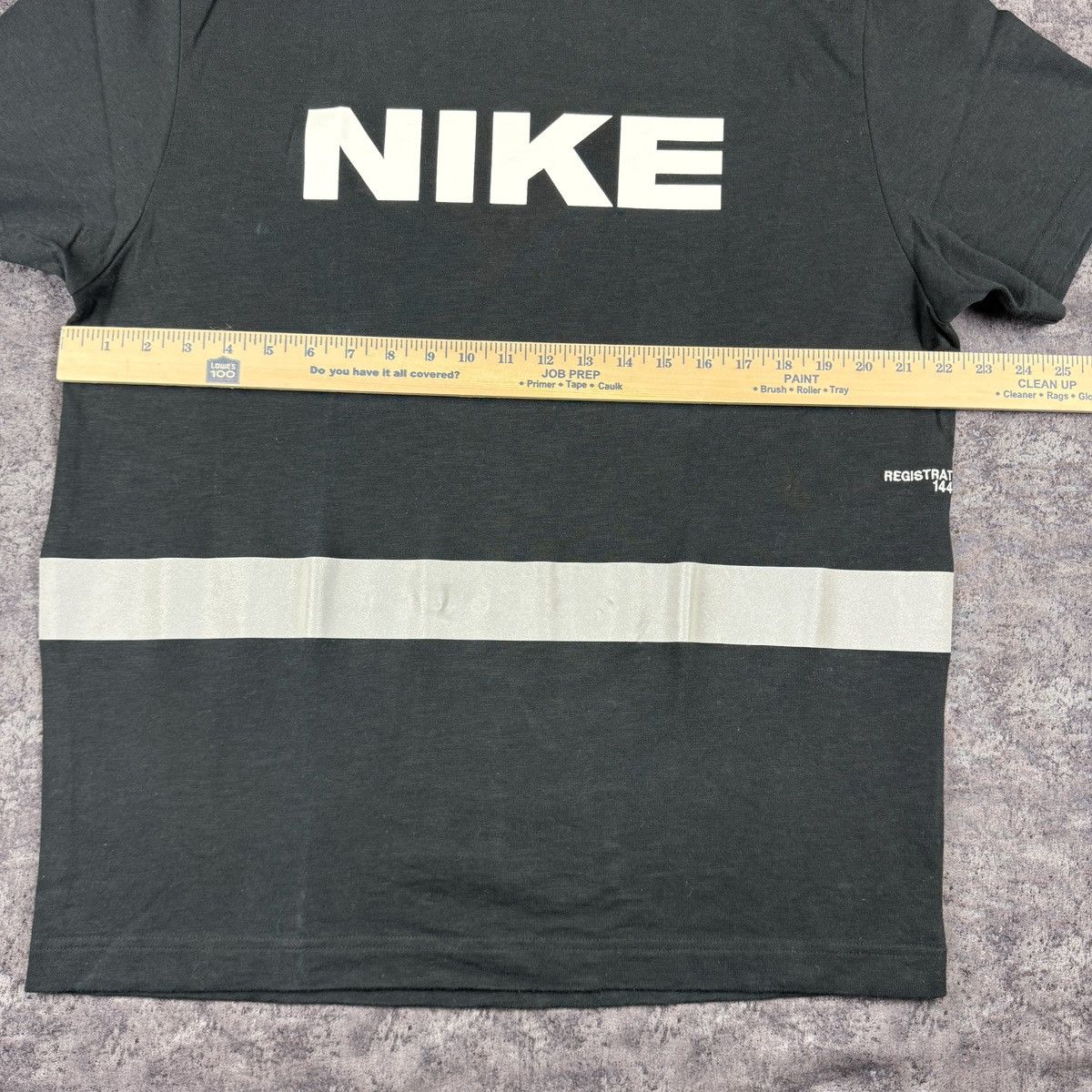 Nike Nike SAMPLE Logo Alphabet Printing Short Sleeve Black Size US M / EU 48-50 / 2 - 4 Thumbnail