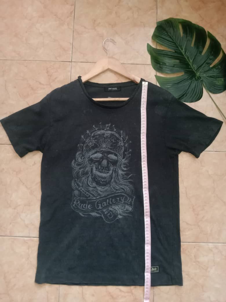 Vintage Rare RUDE GALLERY Or Die Punk Hardcore Shirt Size US M / EU 48-50 / 2 - 4 Thumbnail