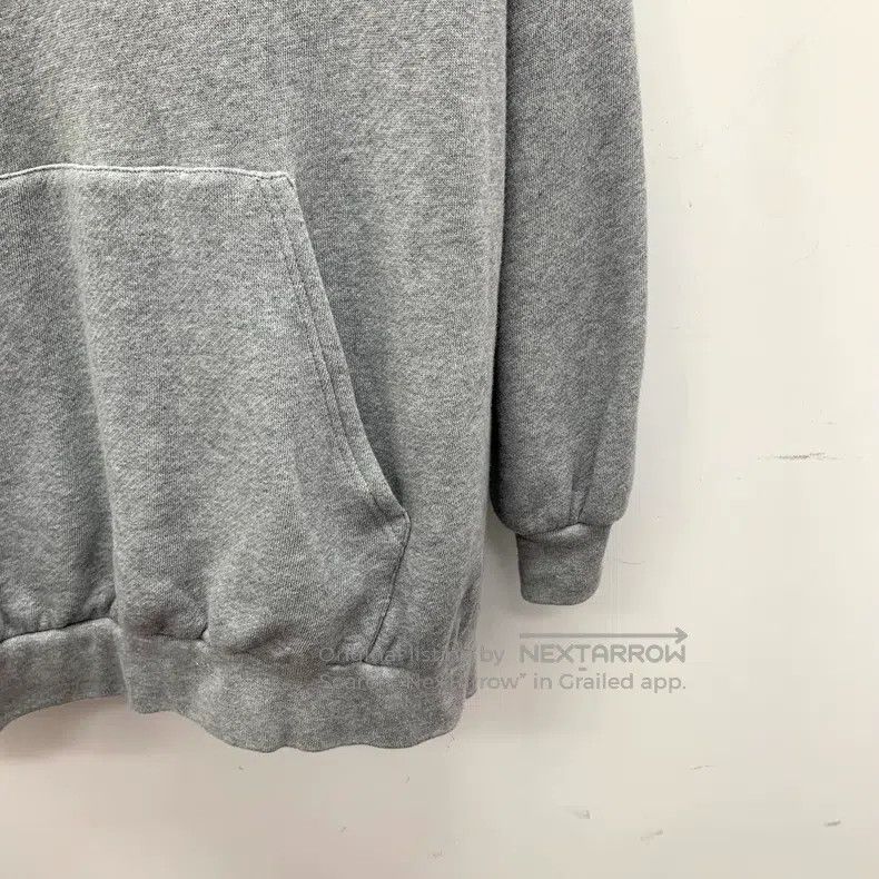 Gucci Gucci Grey logo embroidered cotton hooded drawstring long- Size US S / EU 44-46 / 1 - 4 Thumbnail