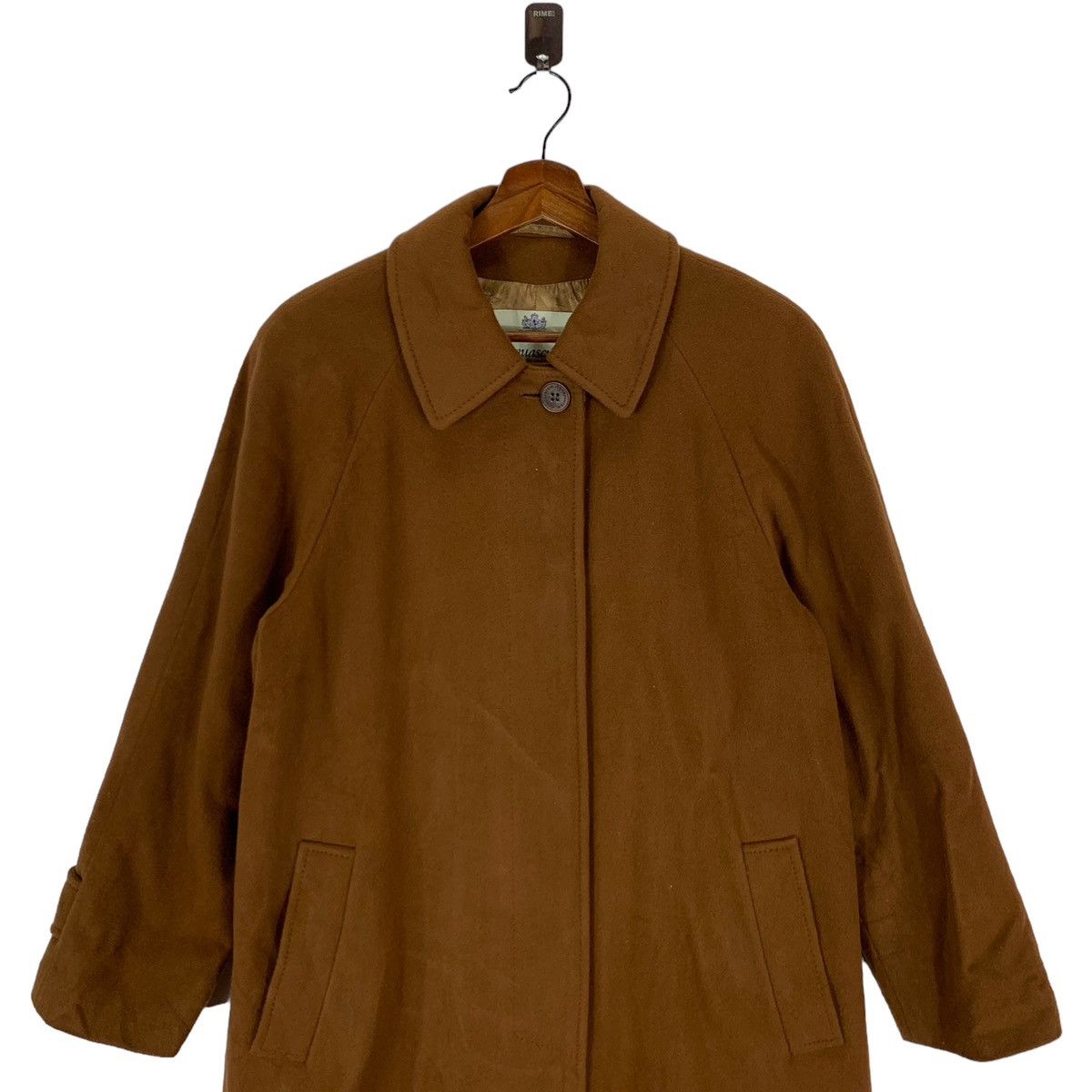 Aquascutum × Autumn Cashmere VINTAGE AQUASQUTUM WOOL COAT Size US M / EU 48-50 / 2 - 4 Thumbnail
