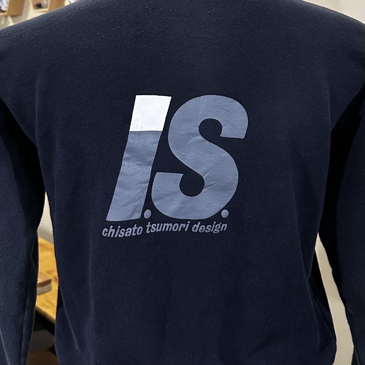 Issey Miyake Vintage I.S Issey Miyake Big Logo Sweatshirt Size US M / EU 48-50 / 2 - 4 Thumbnail